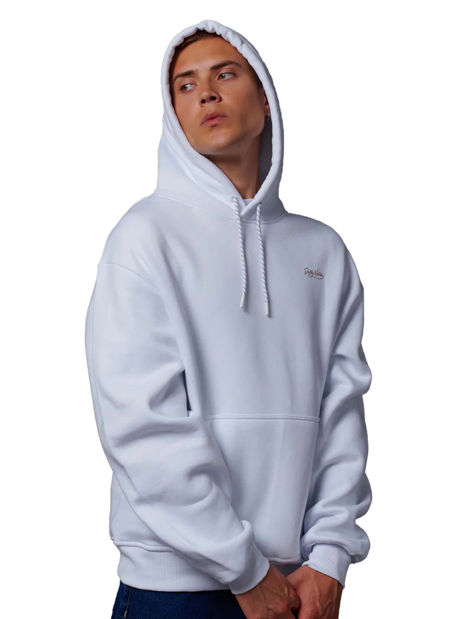 Dolly Noire Asso di Bastoni Hoodie Bianco