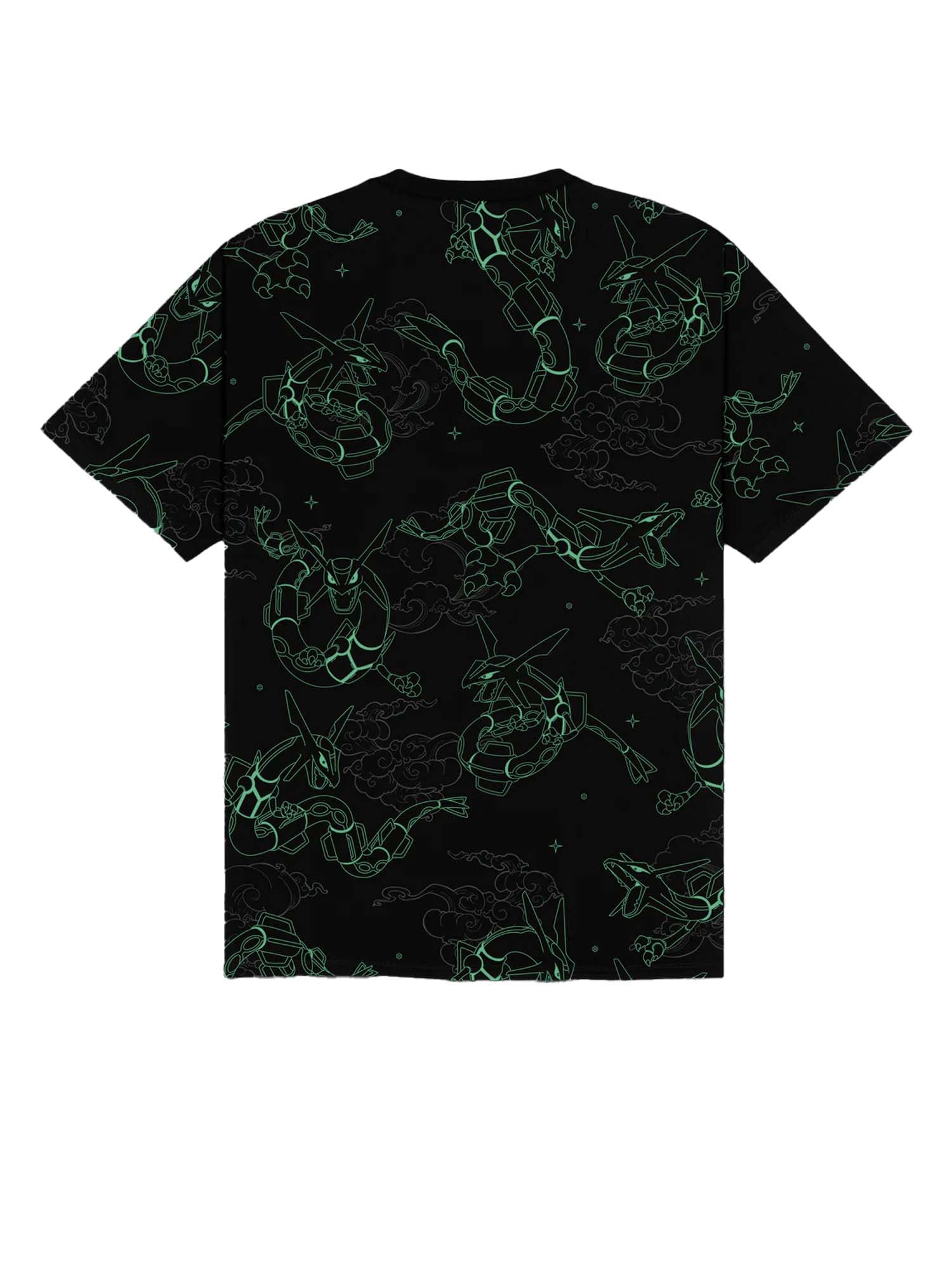Dolly Noire Rayquaza Pattern Tee Nero