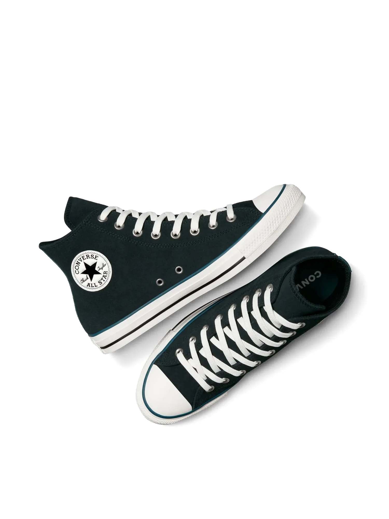 Converse Chuck Taylor All Star Contrast Suede Nero