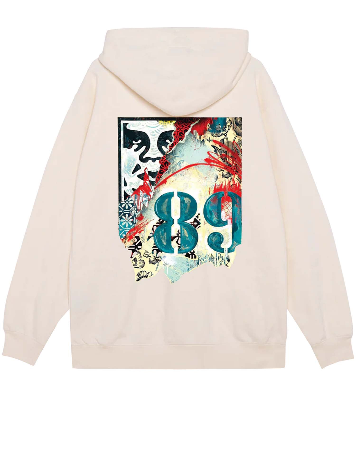 Obey Lisbon Icon Premium Pullover Bianco