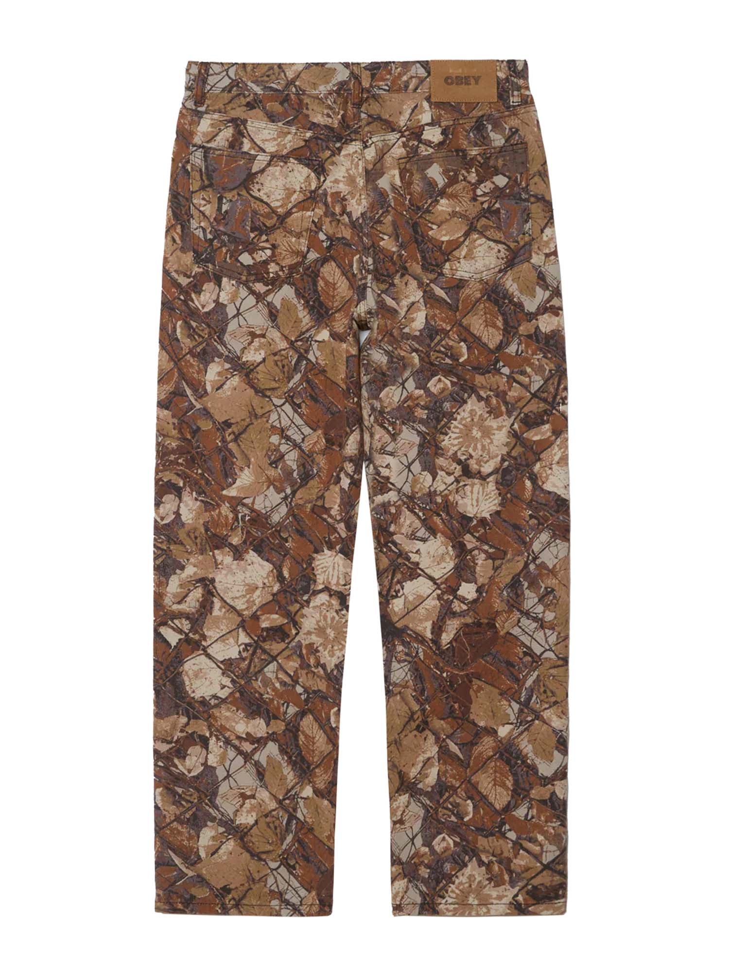 Obey Classic Baggy Denim Marrone