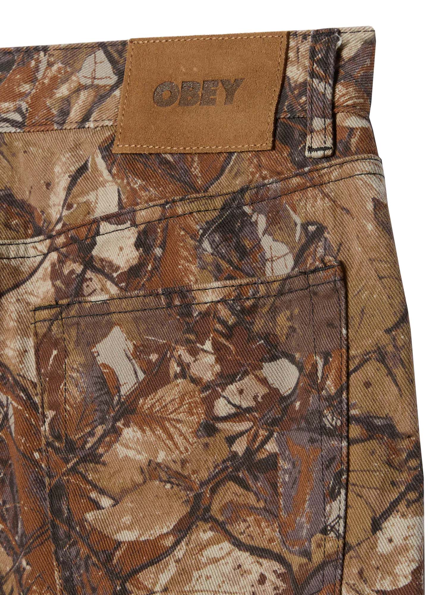 Obey Classic Baggy Denim Marrone