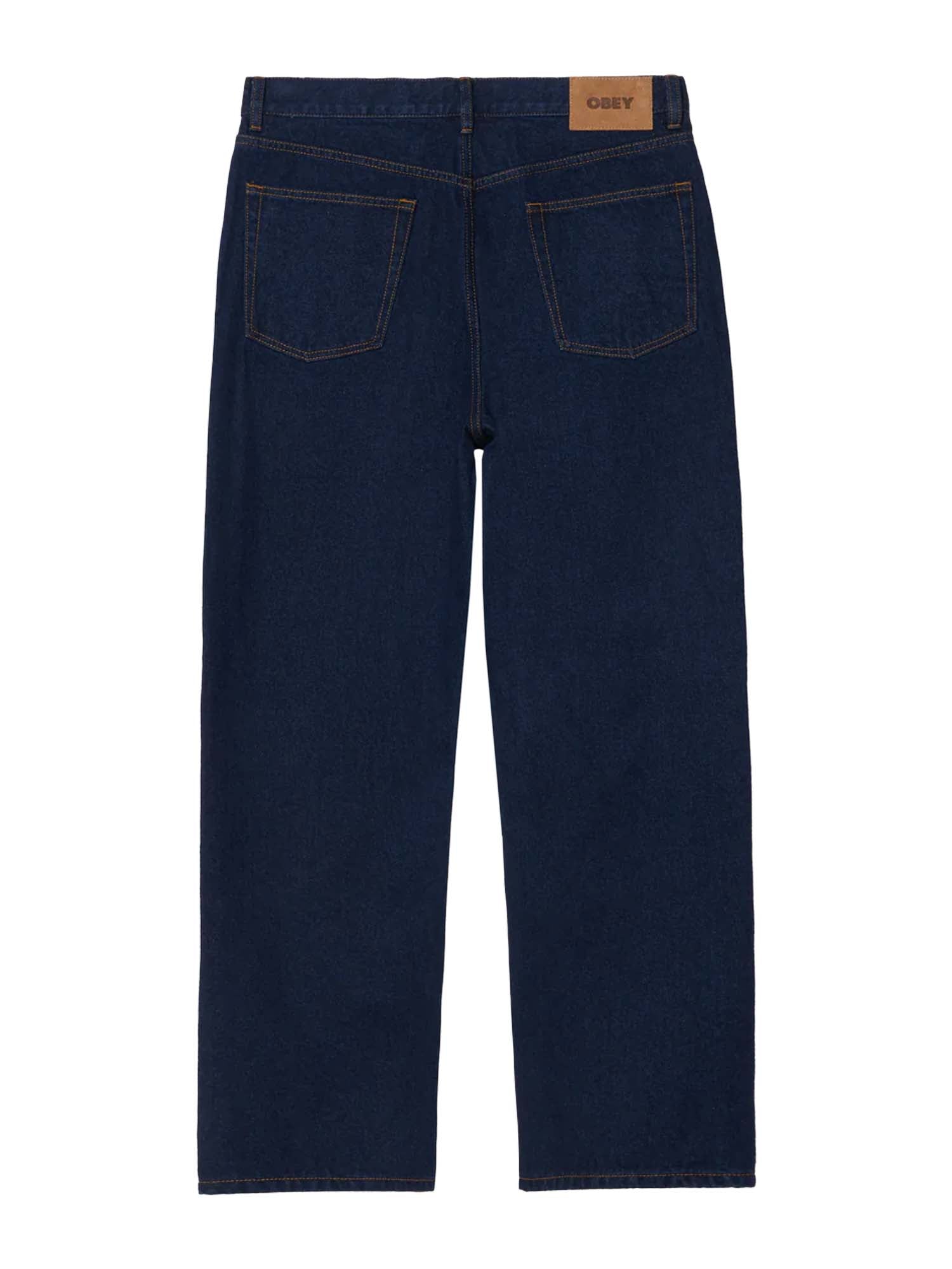 Obey Classic Baggy Denim Blu
