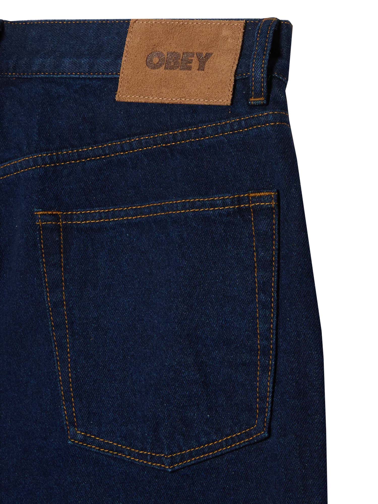 Obey Classic Baggy Denim Blu