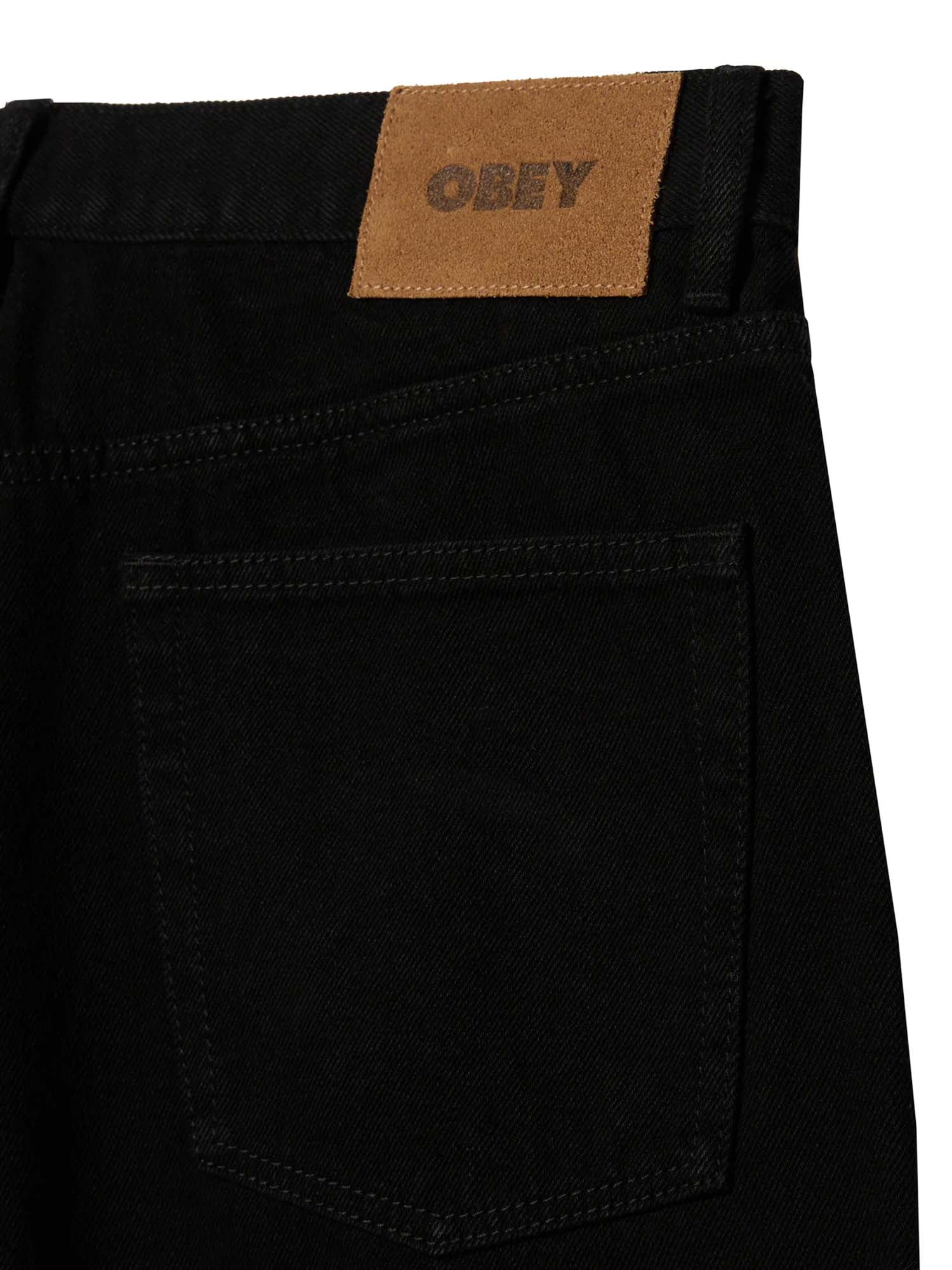 Obey Classic Baggy Denim Nero