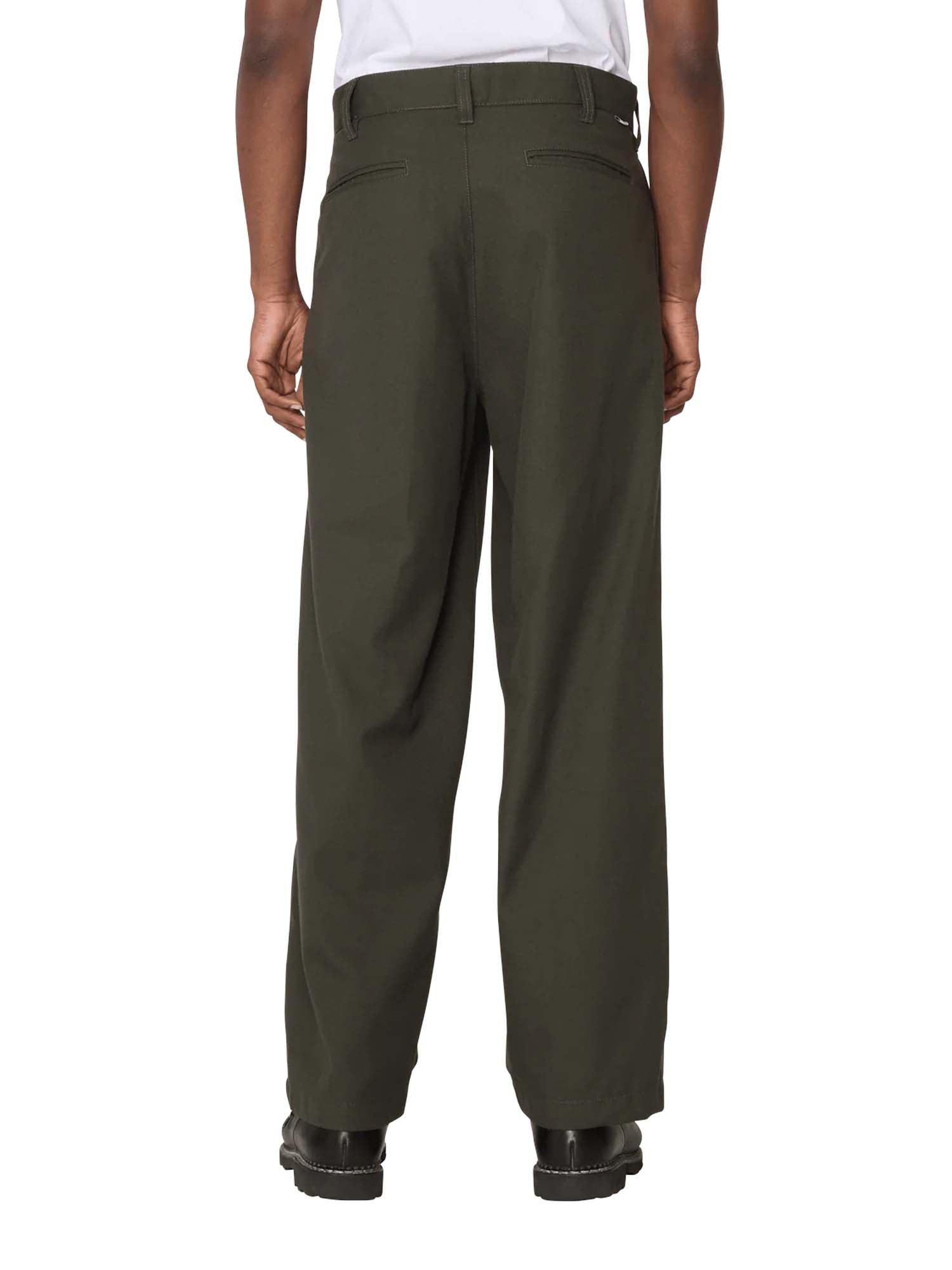 Obey Armel Pleated Pant Verde