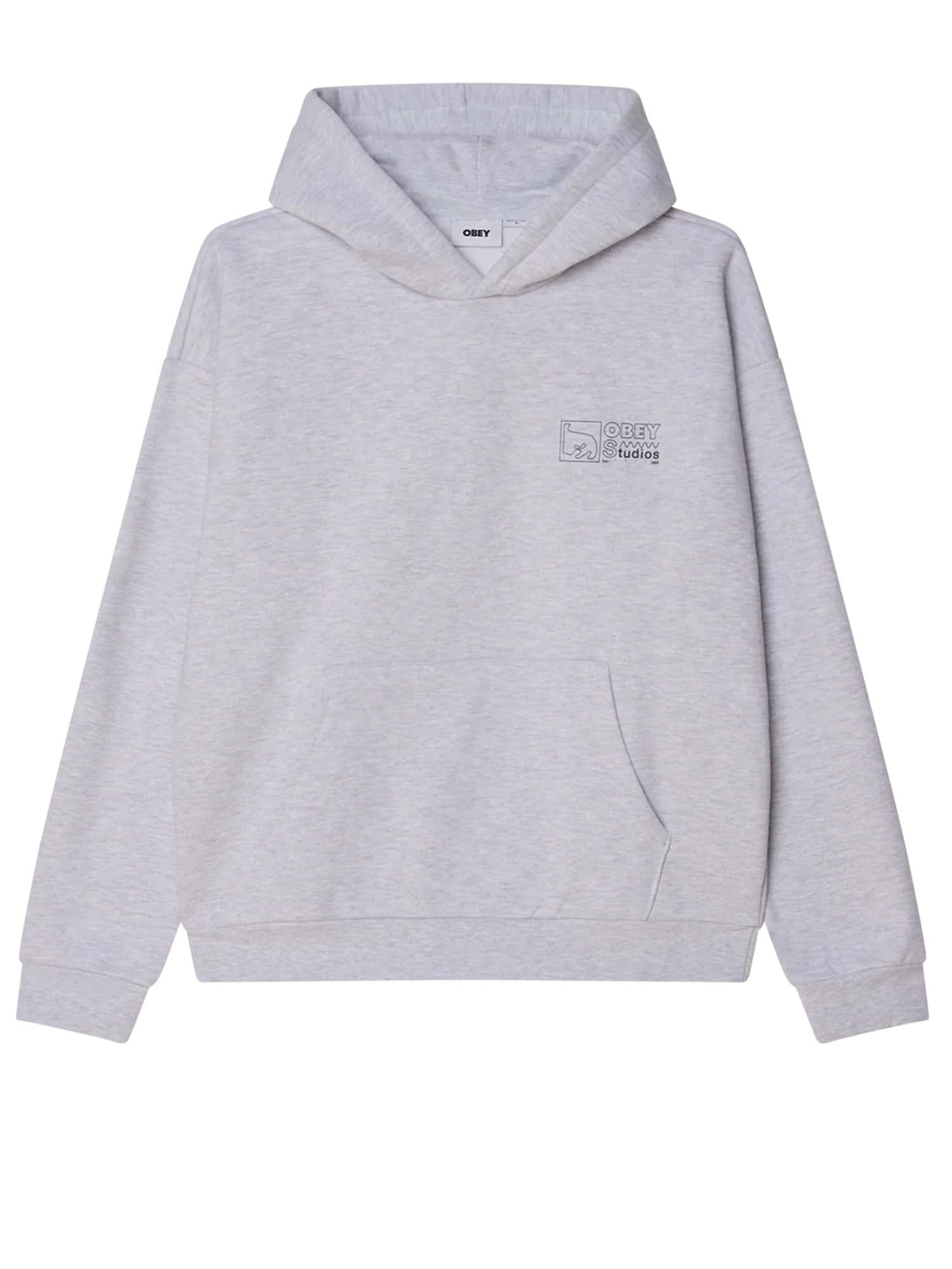 Obey Nico Pullover Grigio