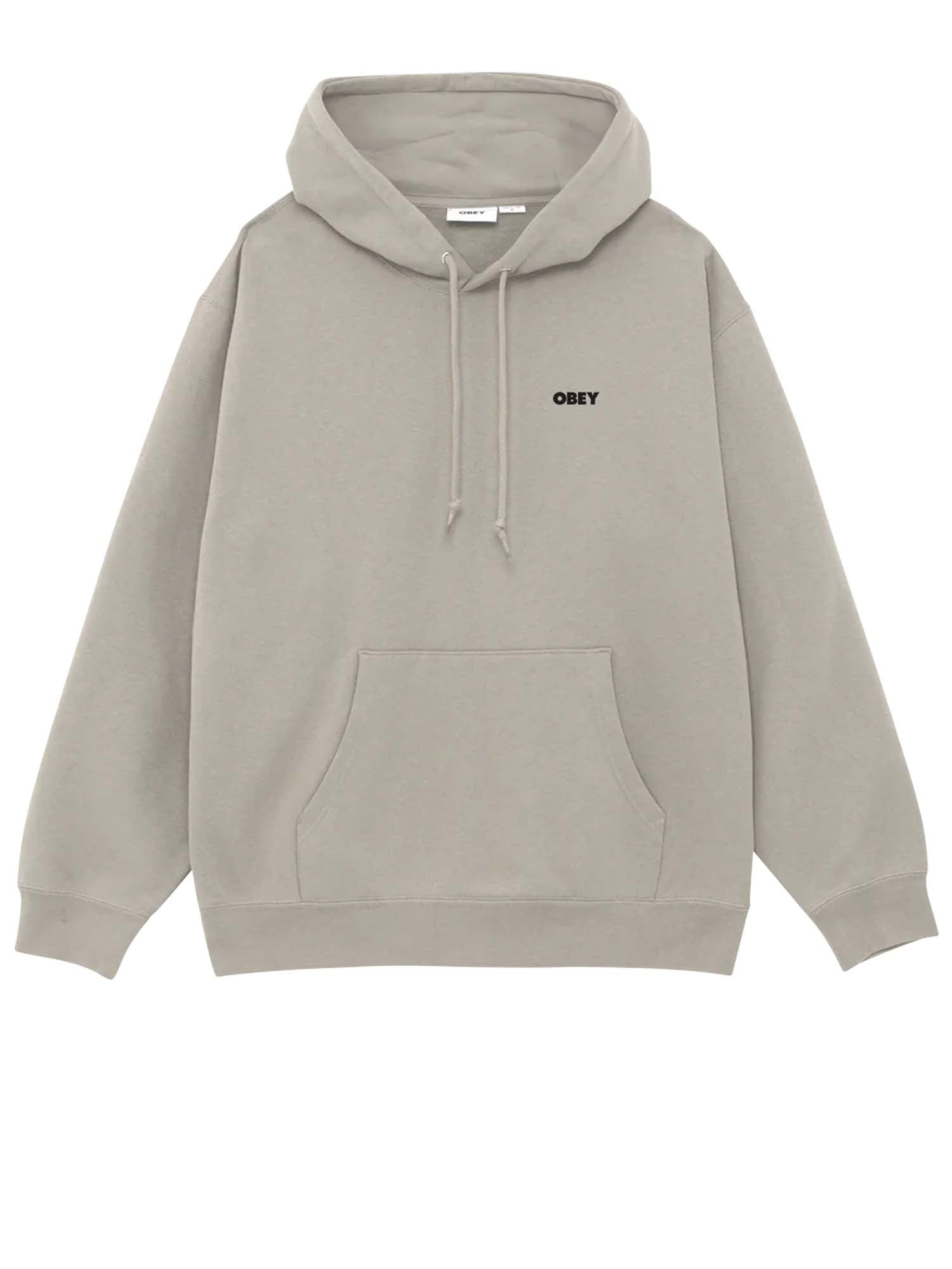 Obey Quarter Icon Premium Pullover Bianco