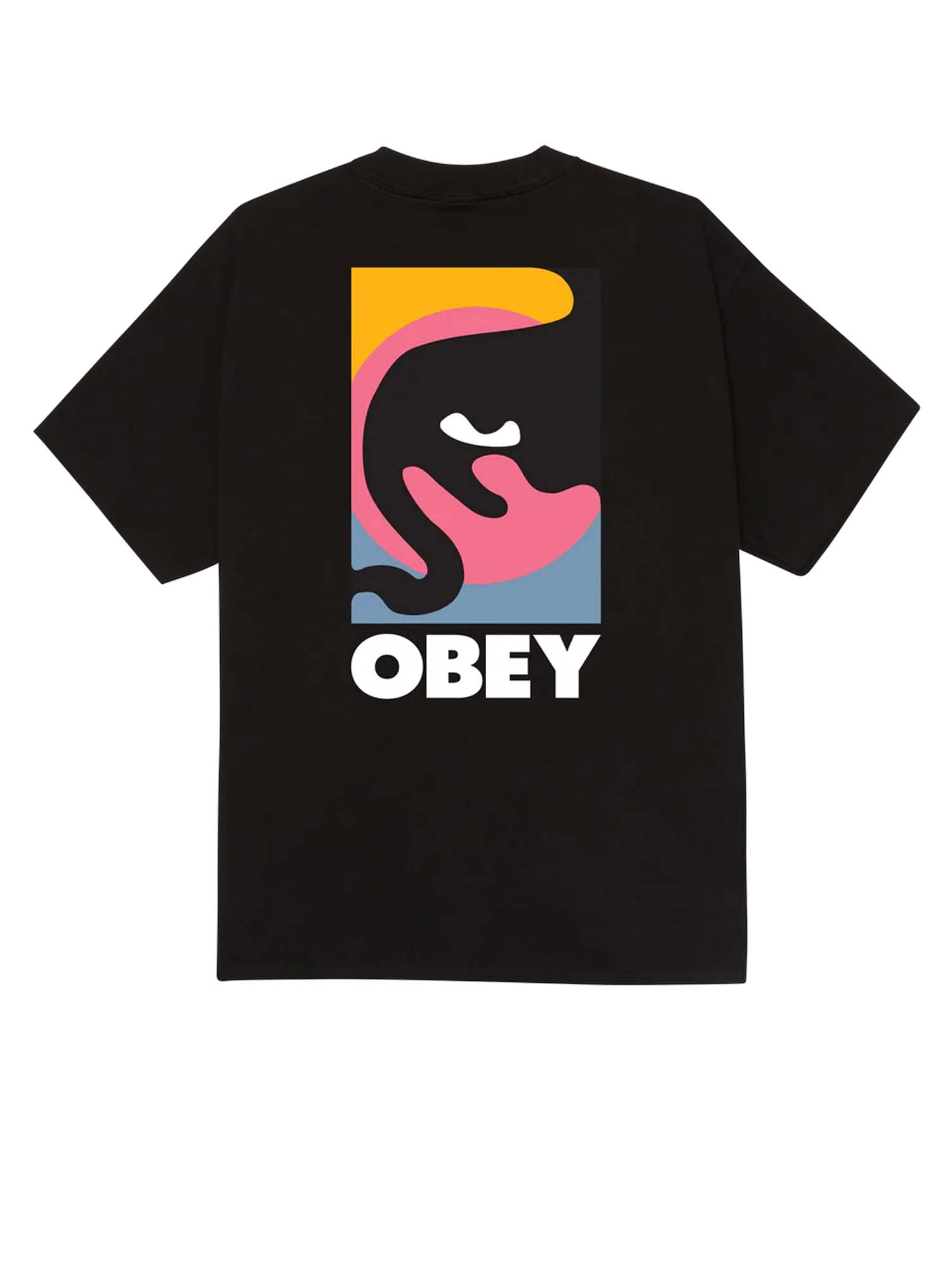 Obey T-Shirt Quarter Icon Classic Nero