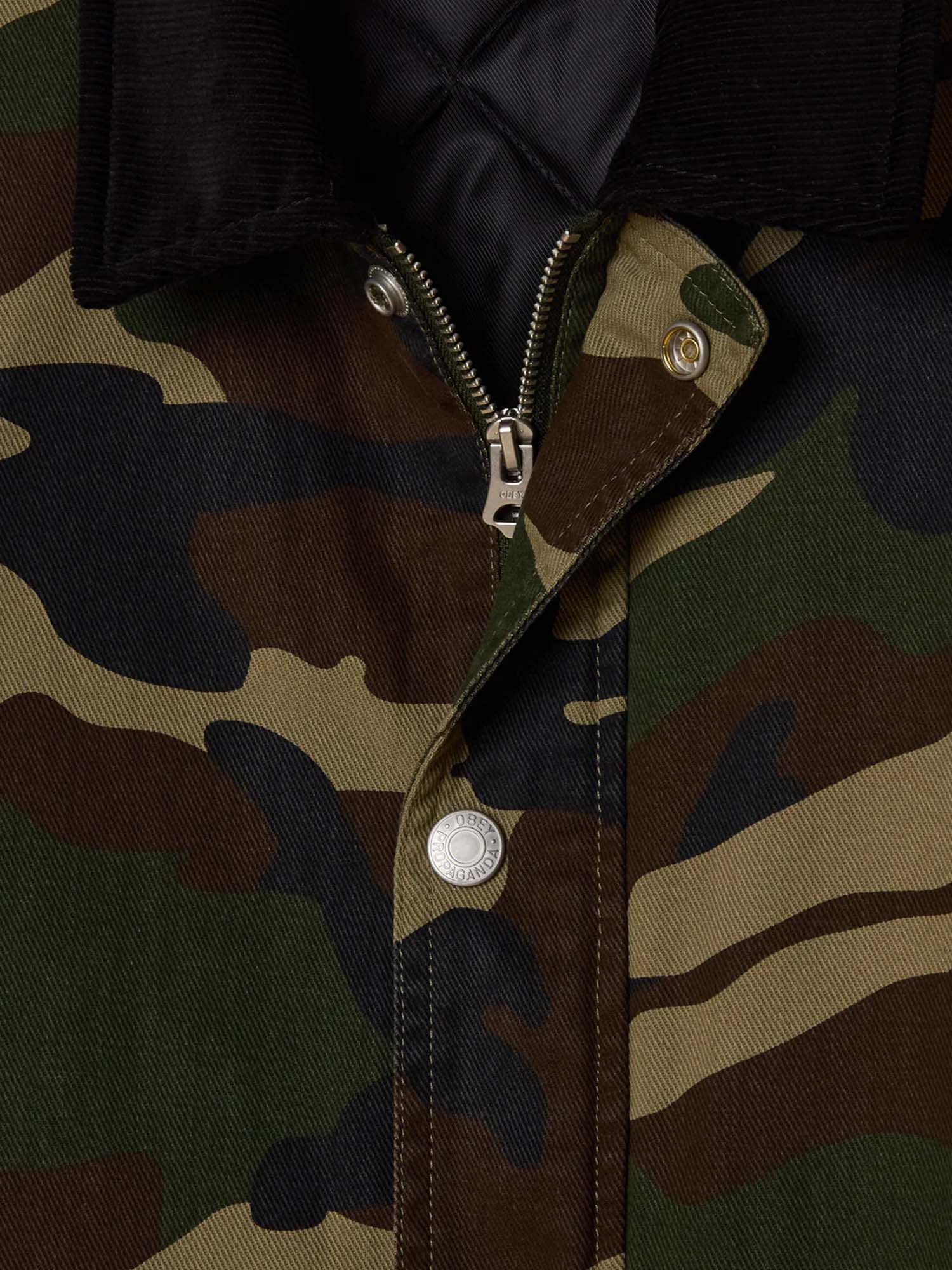 Obey Norton Barn Coat Verde