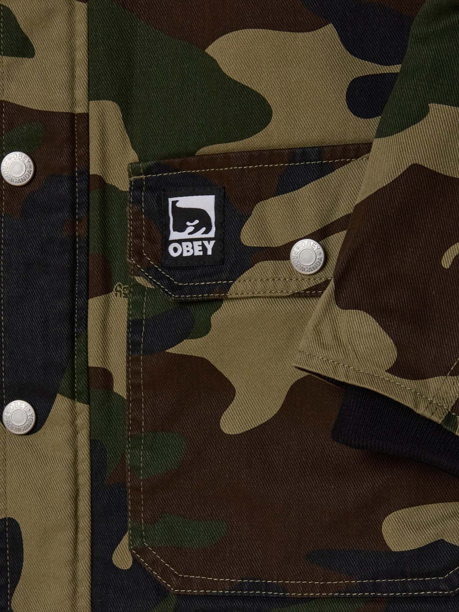 Obey Norton Barn Coat Verde