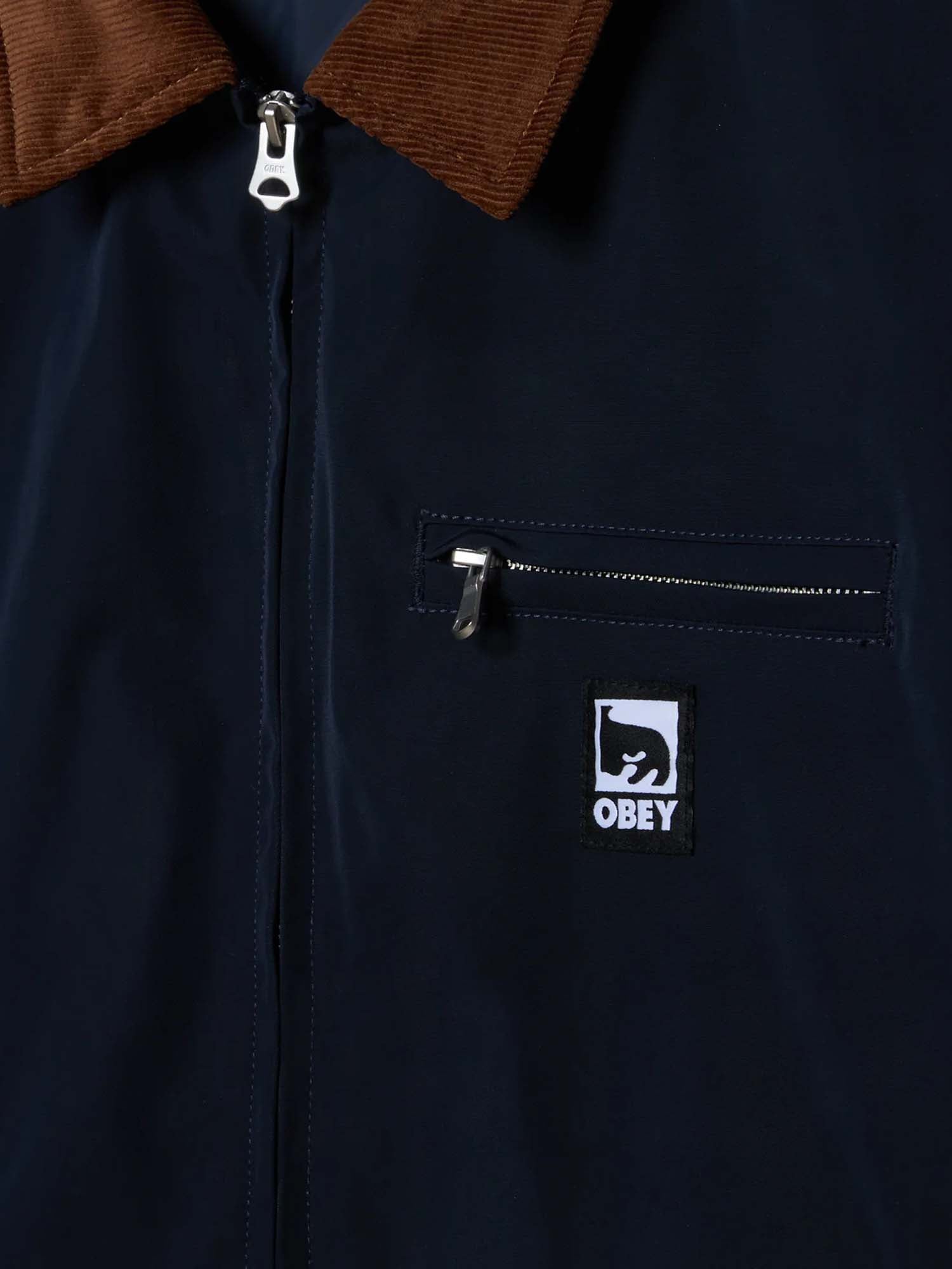 Obey Elysian Jacket Blu