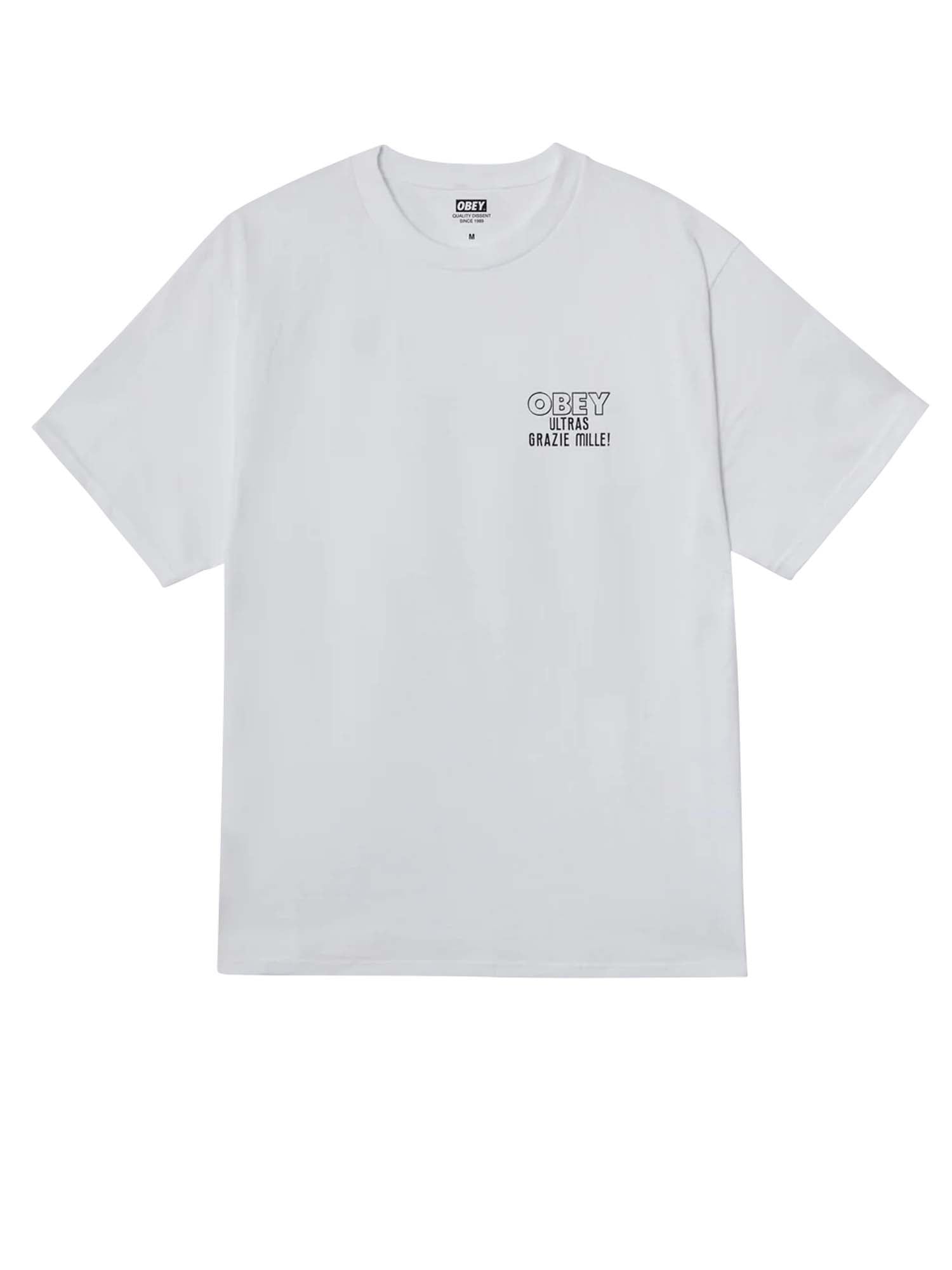 Obey T-Shirt Ultras Classic Bianco