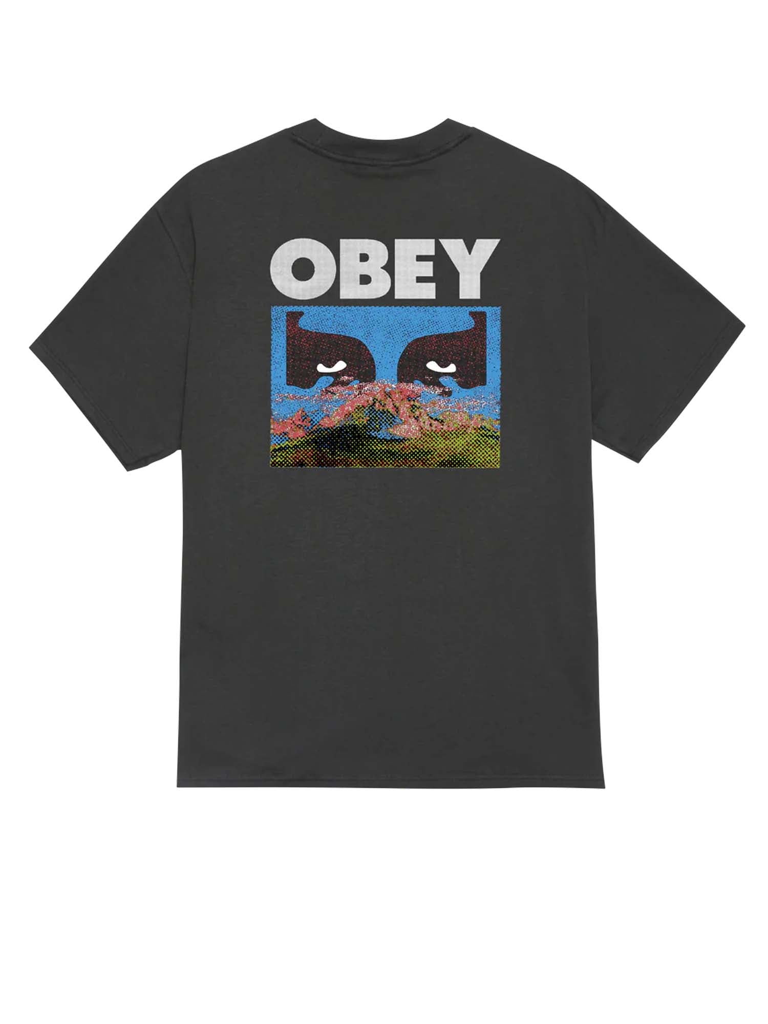 Obey T-Shirt In A Different Place Classic Nero