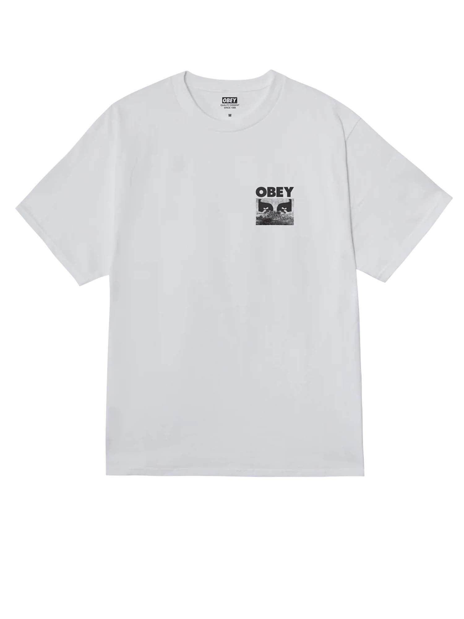 Obey T-Shirt In A Different Place Classic Bianco