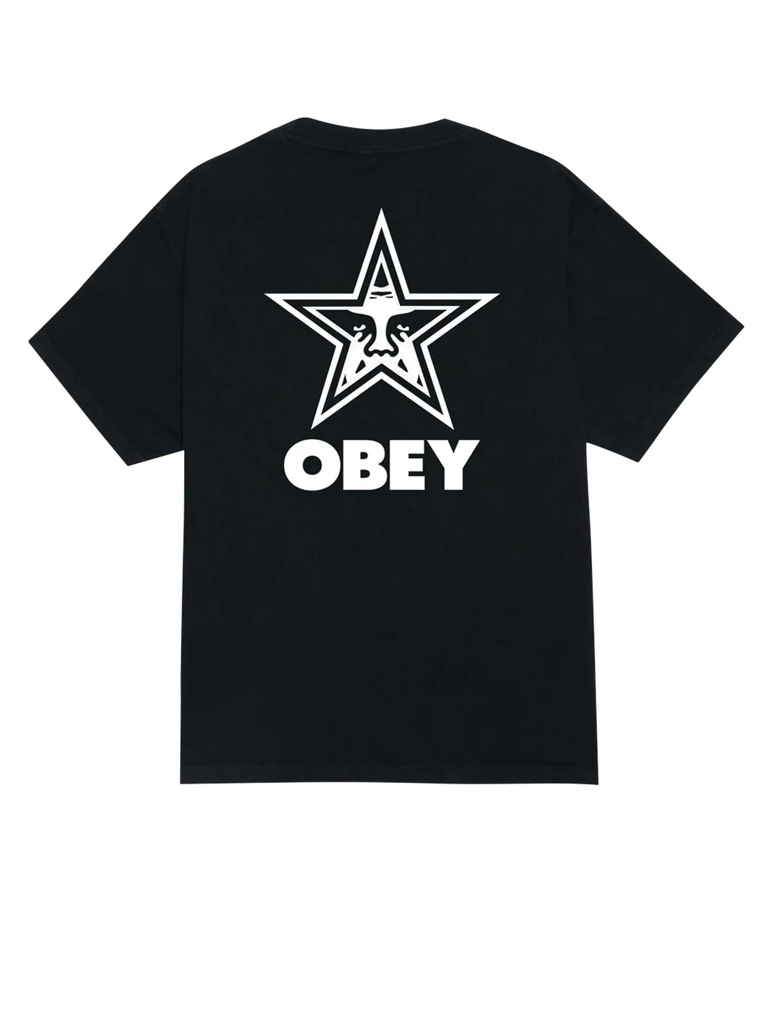 Obey T-Shirt Obey Bold Star Pigment Grigio