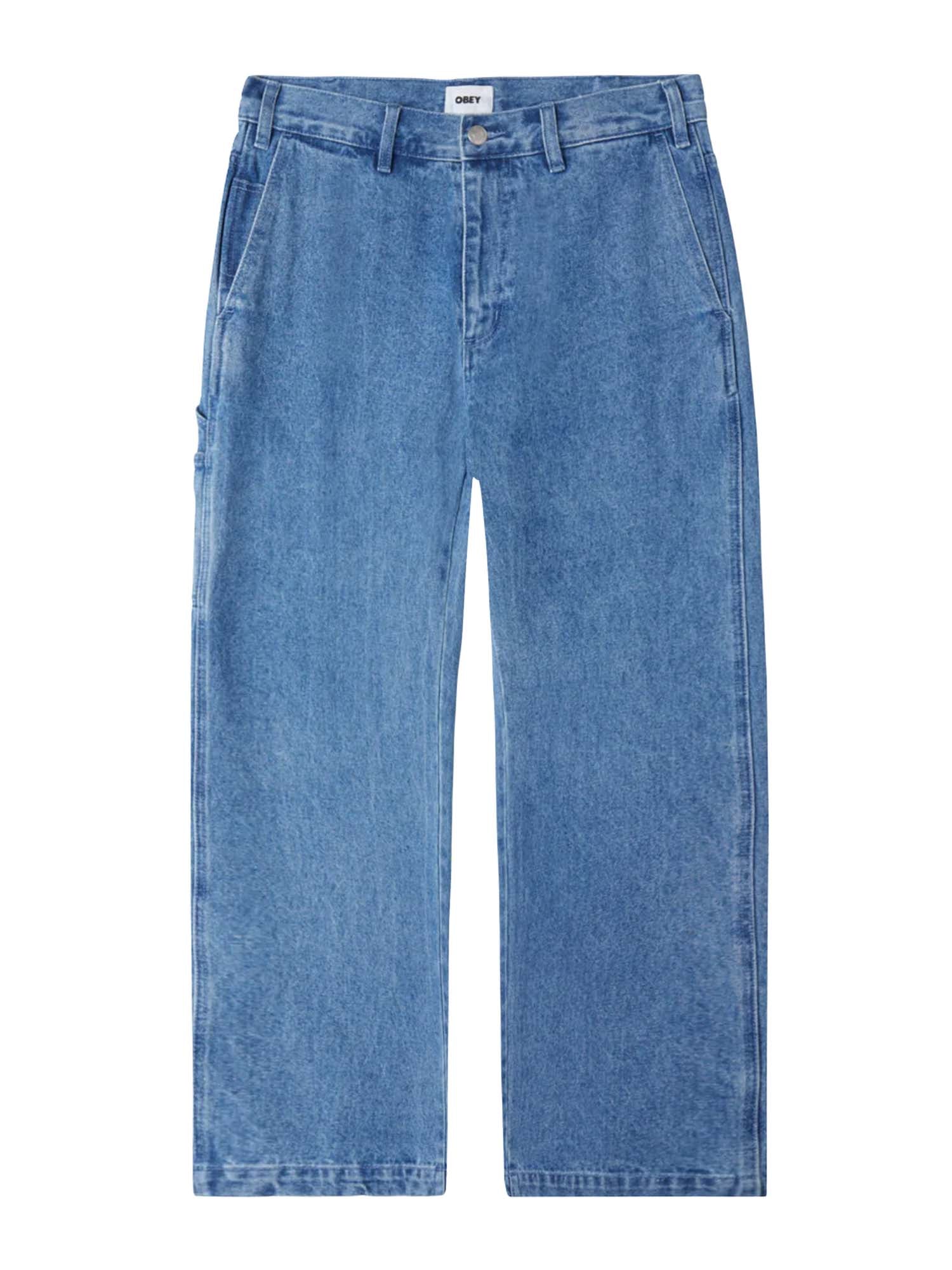 Obey Hardwork Carpenter Denim Azzurro