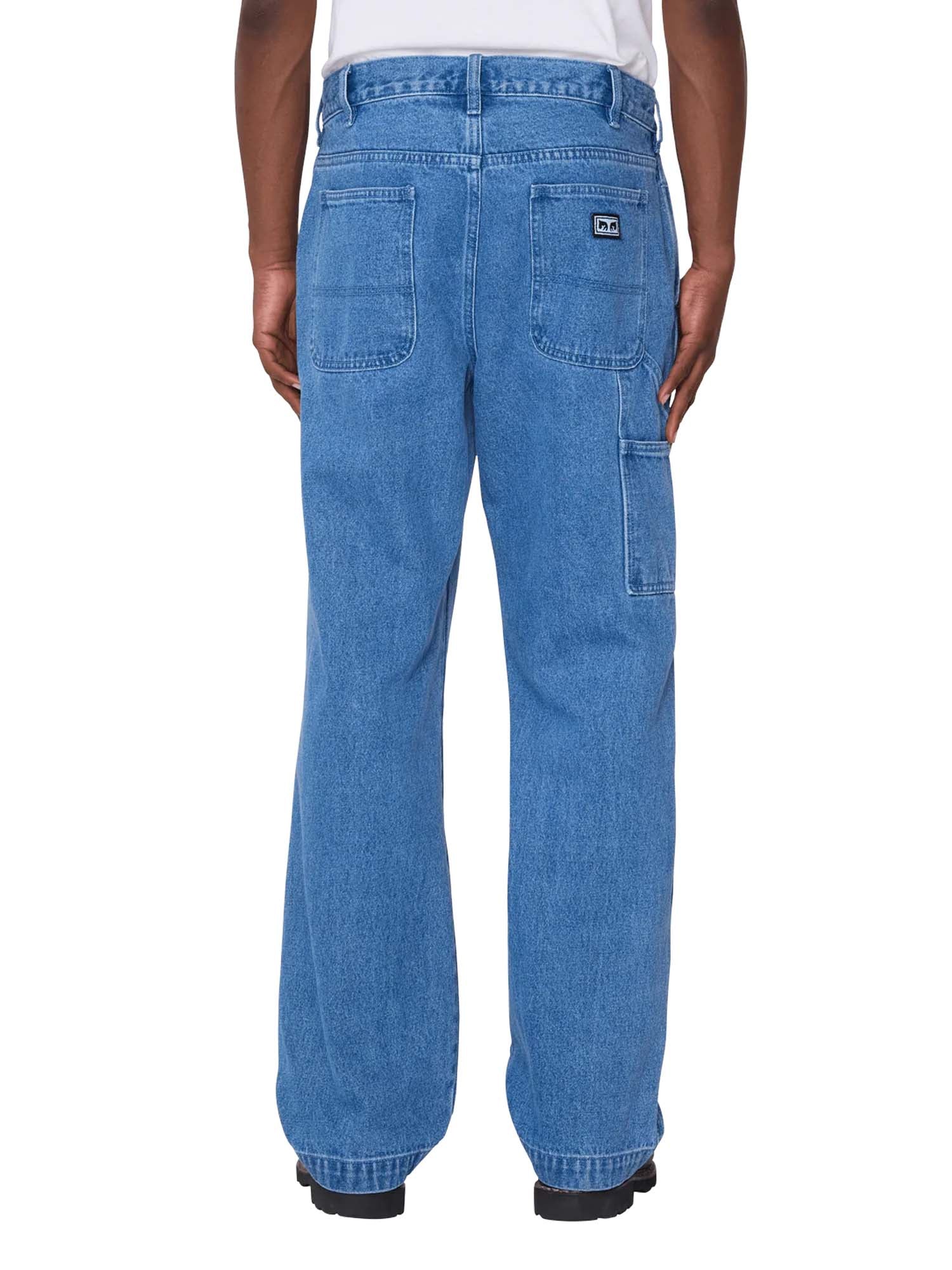 Obey Hardwork Carpenter Denim Azzurro