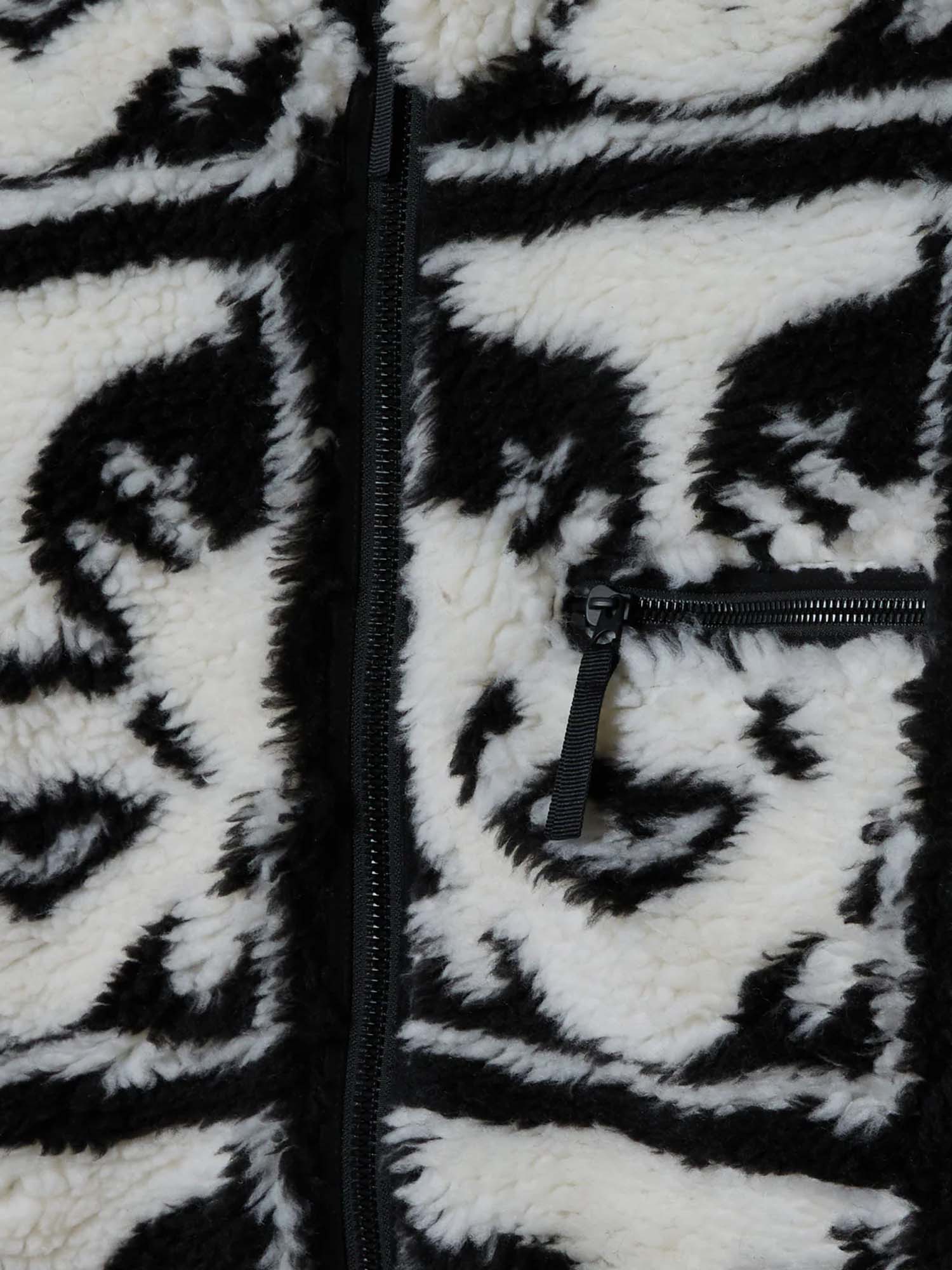 Obey Repeated Icon Sherpa Nero