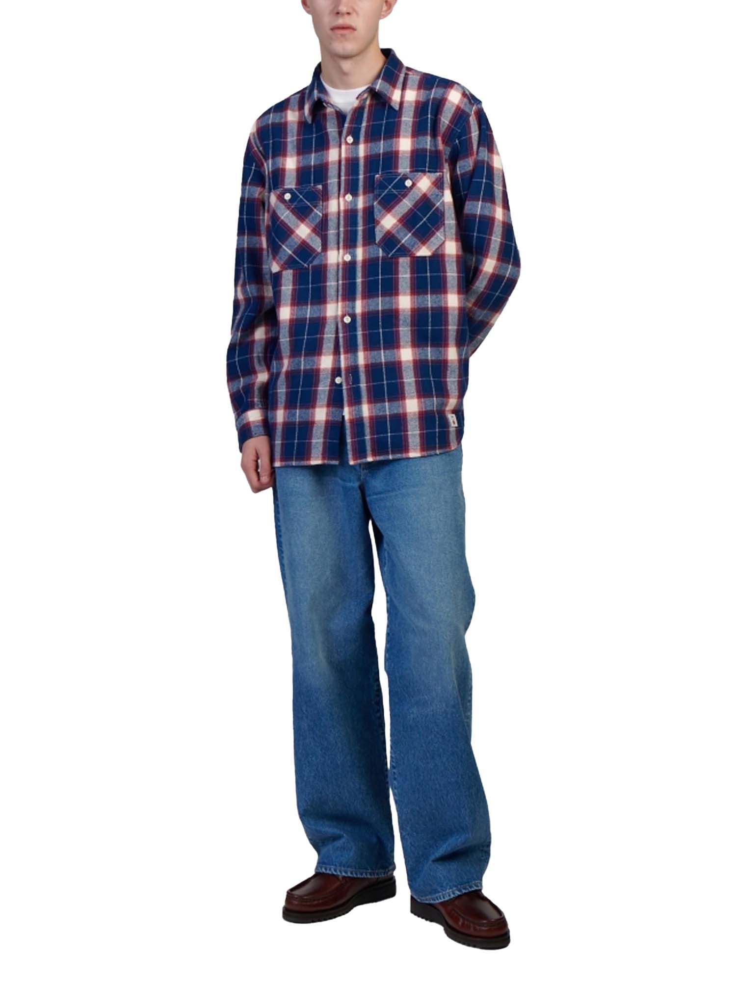 Edwin Work Shirt LS Multicolore