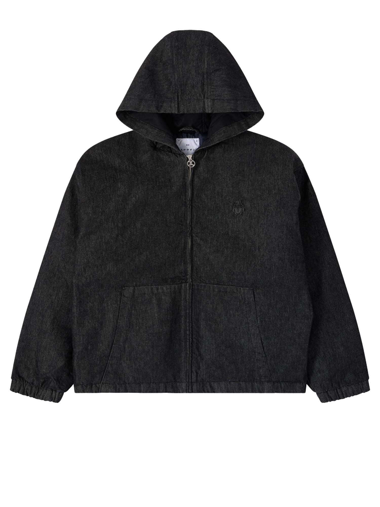 Edwin Daimon Hooded Jacket Lined Blu