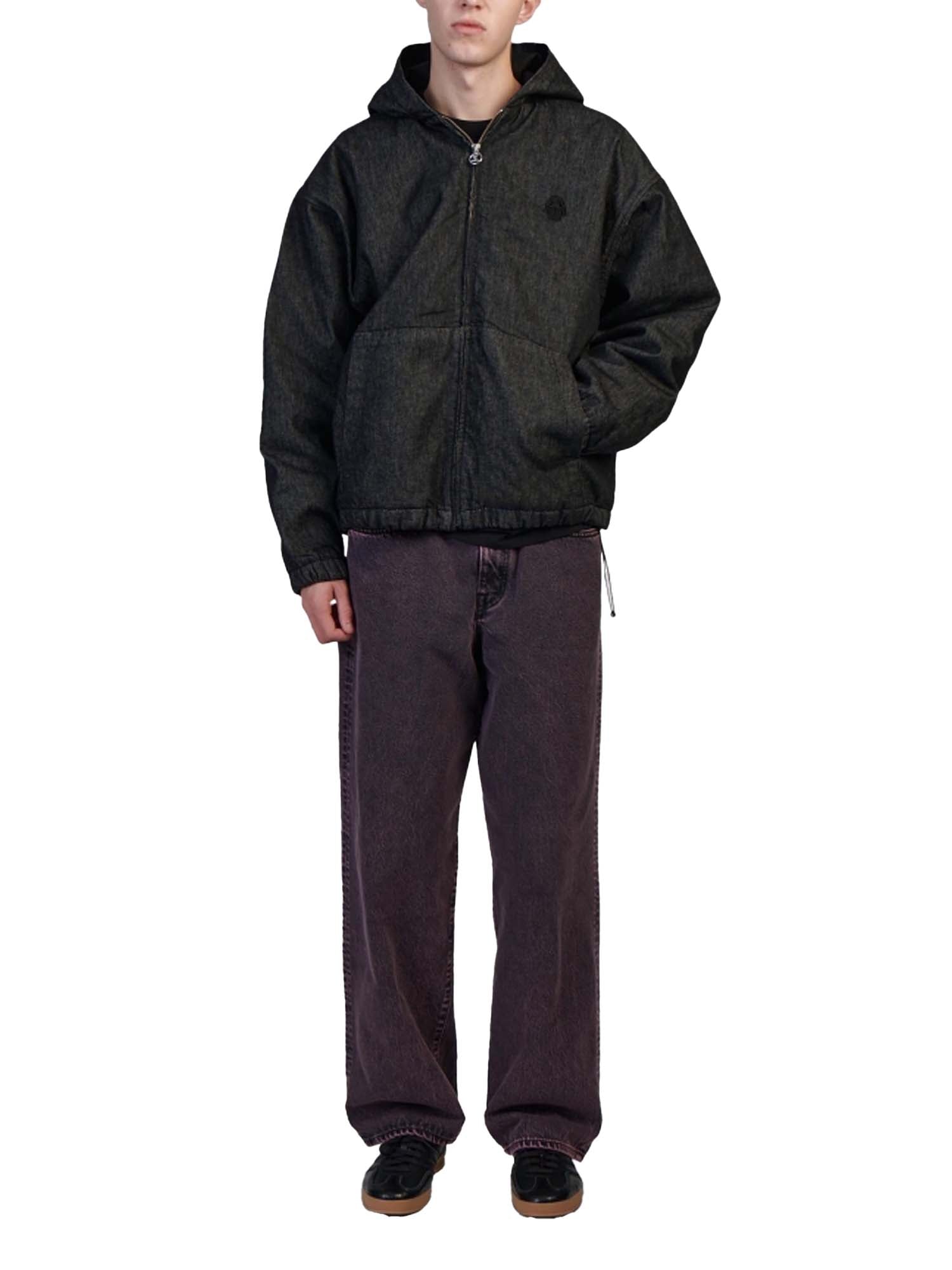 Edwin Daimon Hooded Jacket Lined Blu