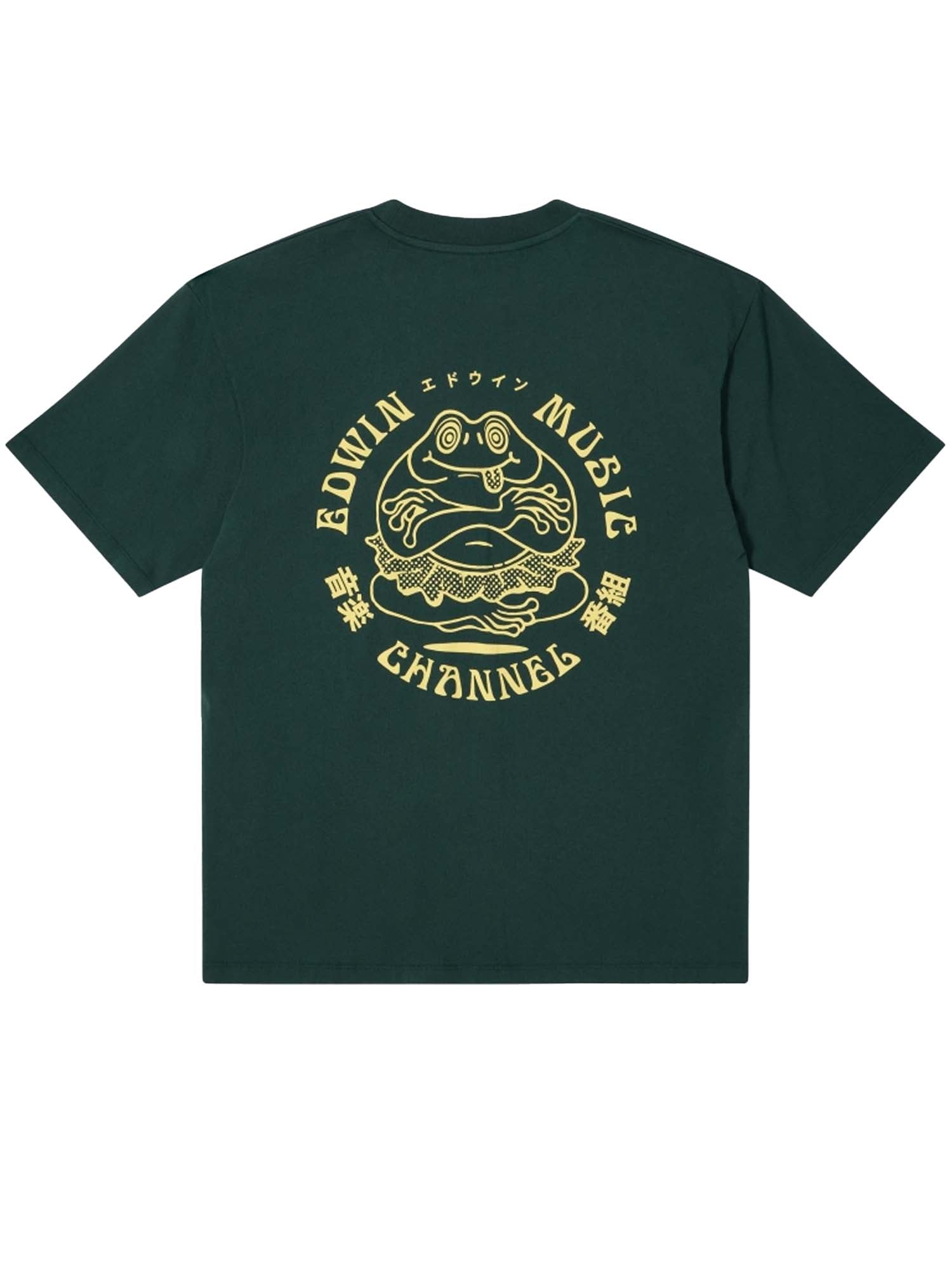 Edwin T-Shirt Edwin Music Channel Verde