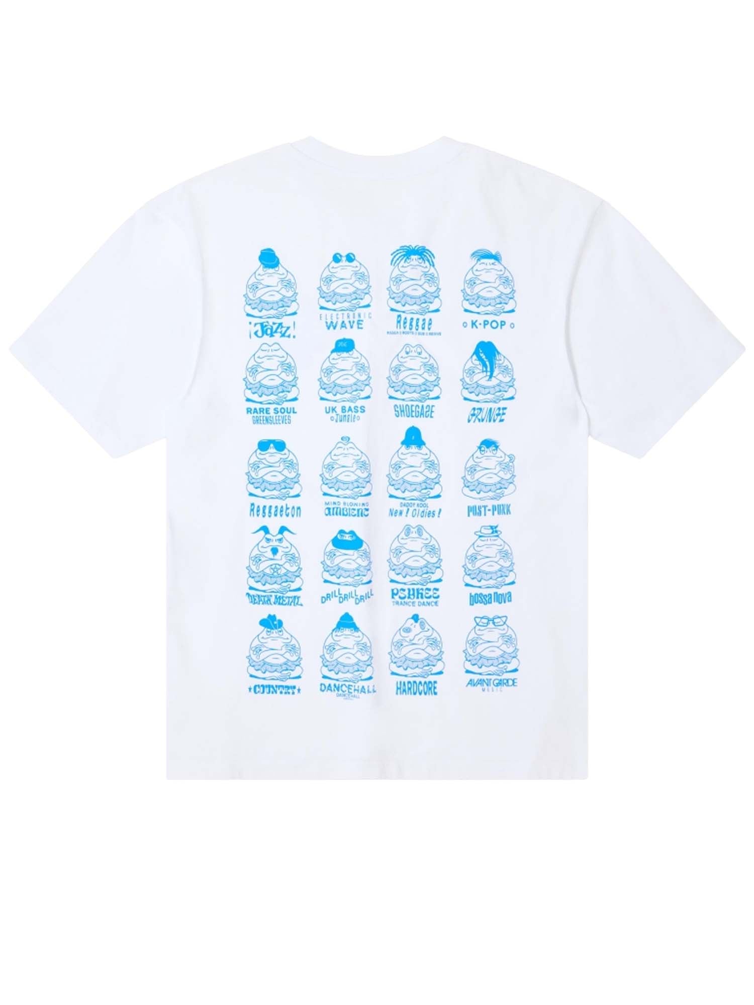 Edwin T-Shirt EMC Various Bianco