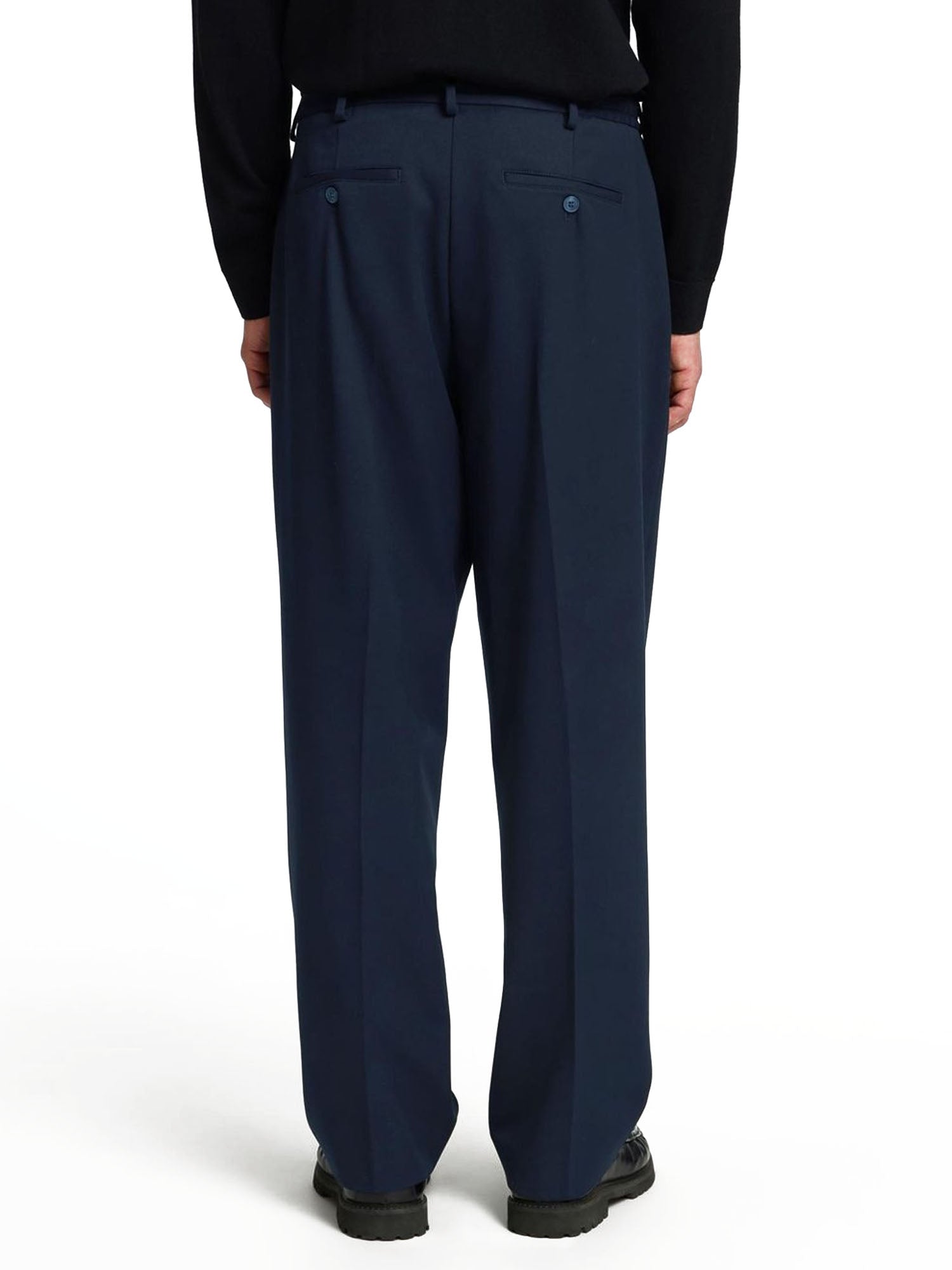 Selected Slh220 Loose Finn Flex Pantalone Blu