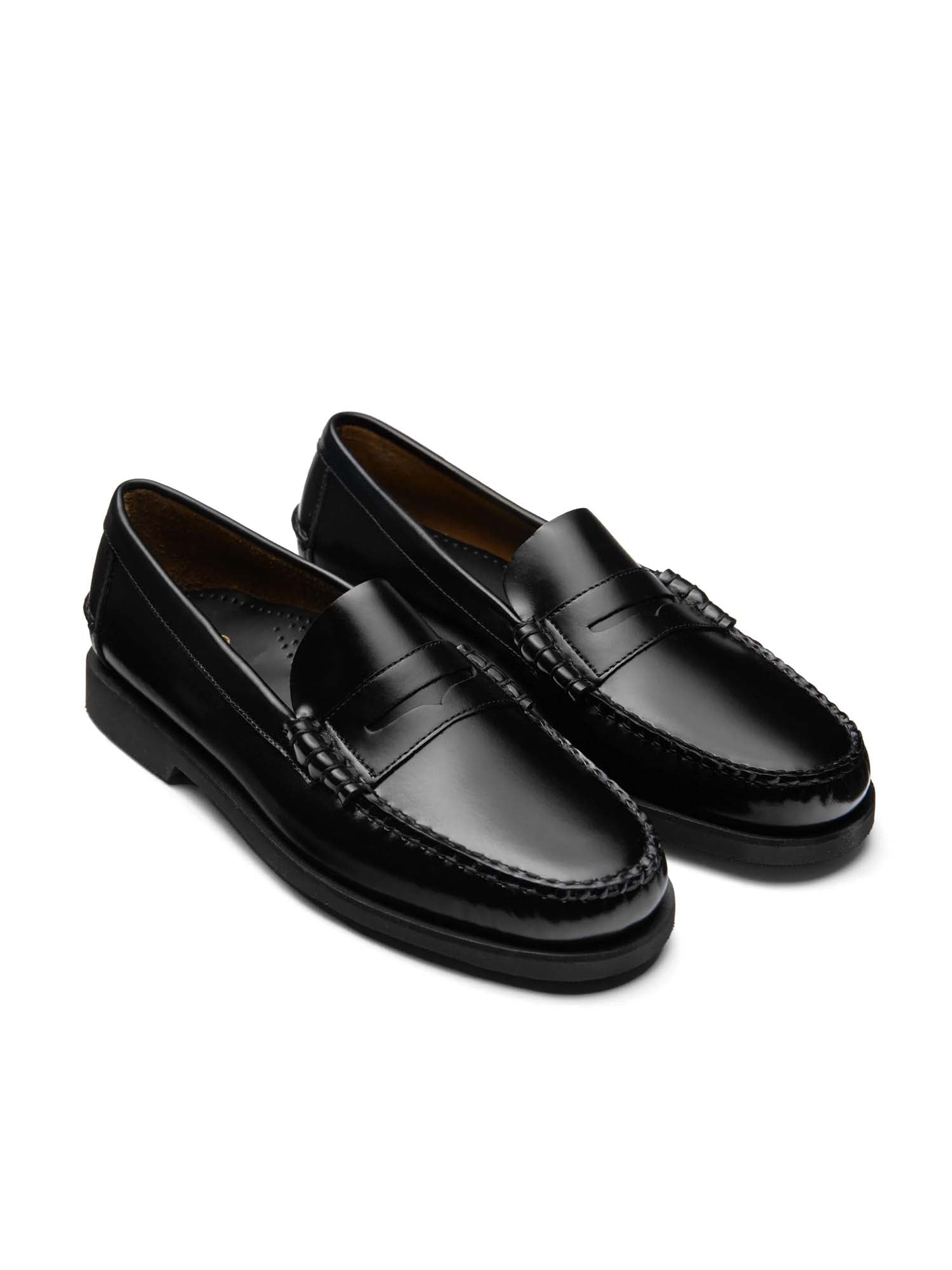 Sebago Scarpe Dan Po LT Mocassini da uomo Nero