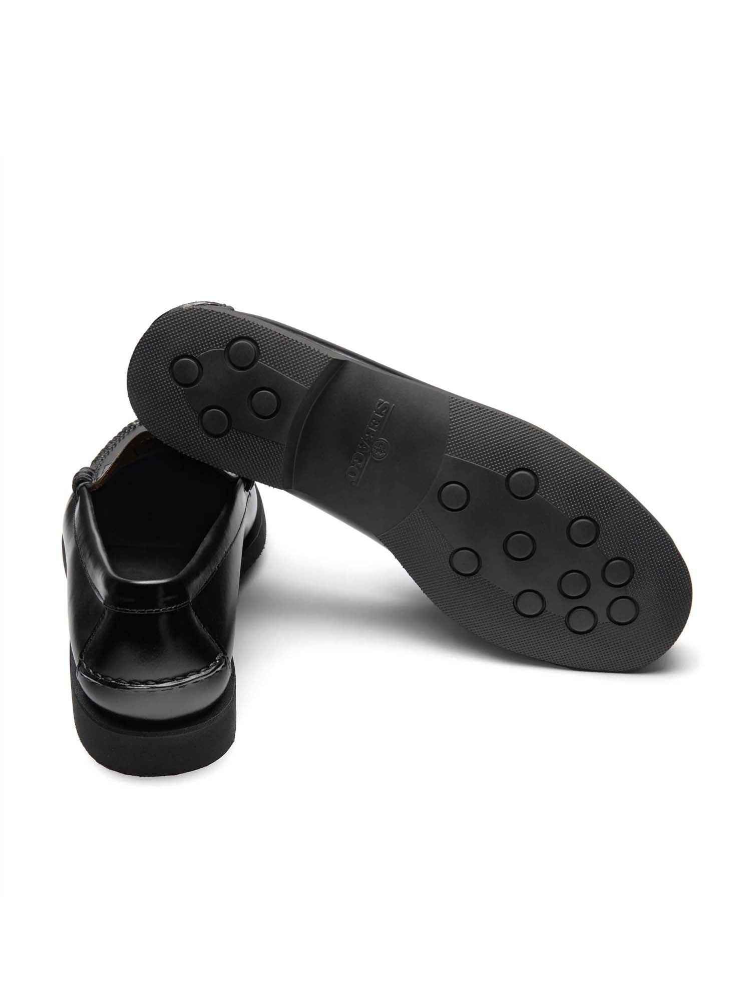 Sebago Scarpe Dan Po LT Mocassini da uomo Nero