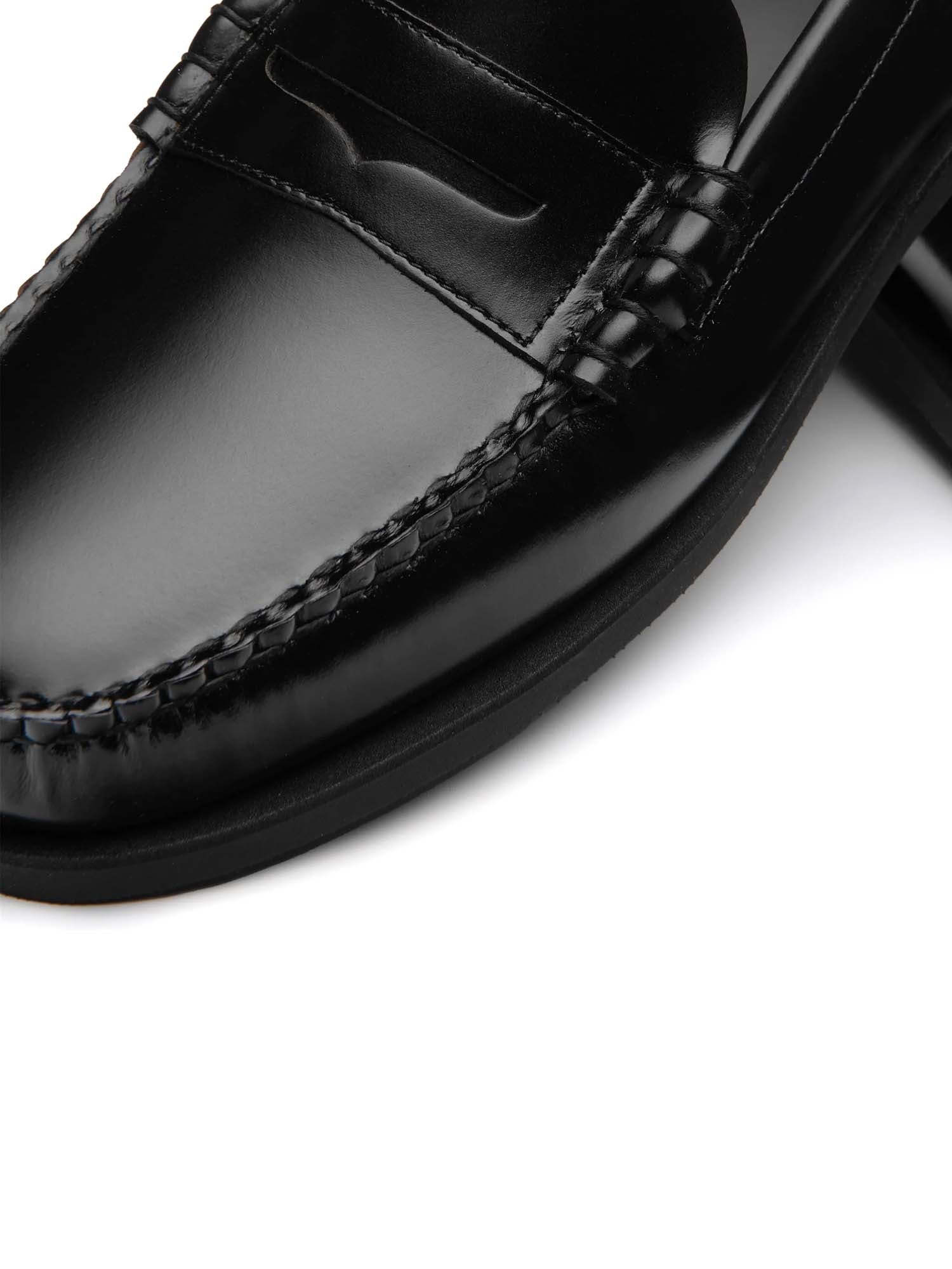 Sebago Scarpe Dan Po LT Mocassini da uomo Nero