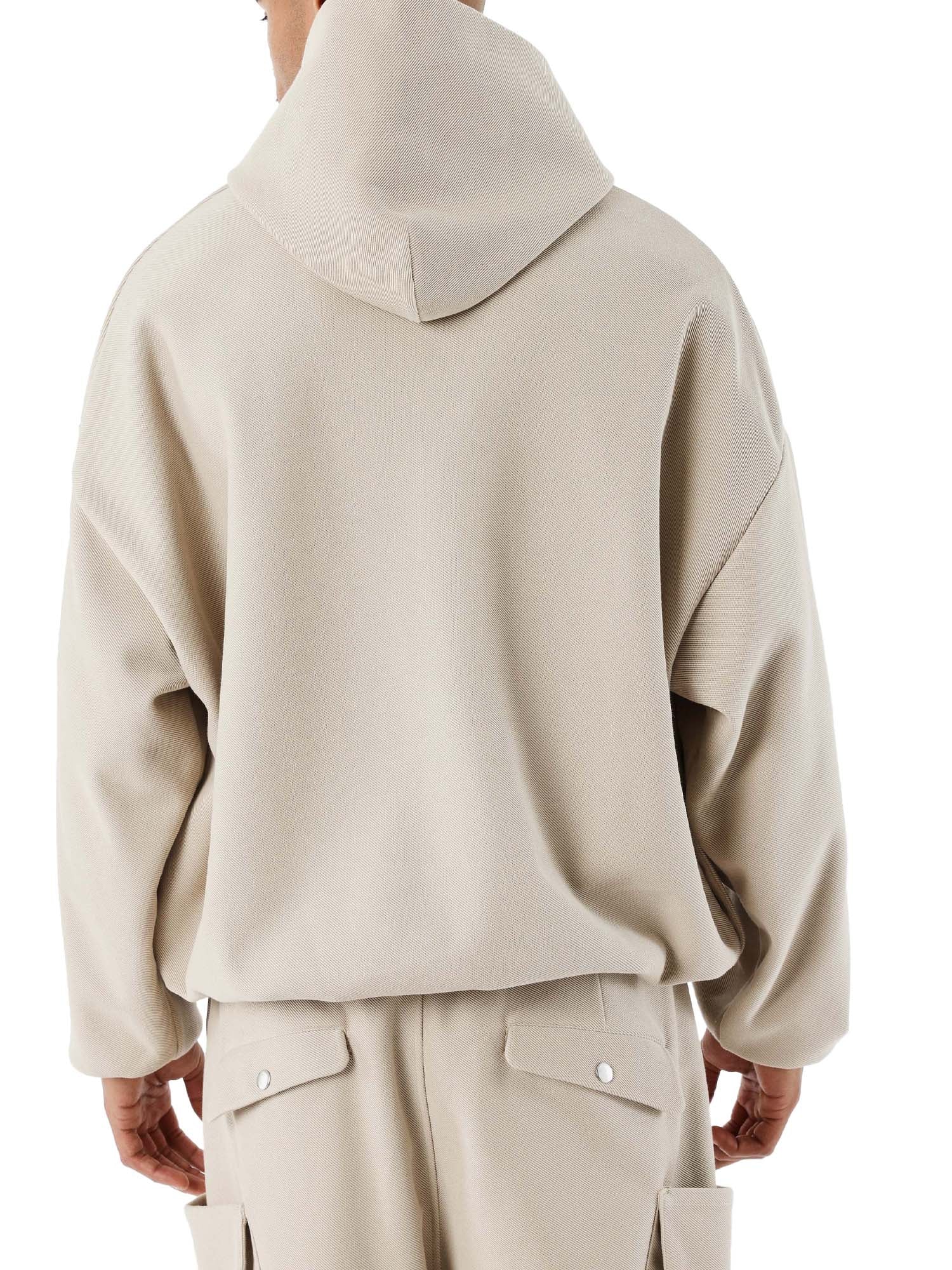 Project X Paris Felpa con cappuccio ampia oversize Beige