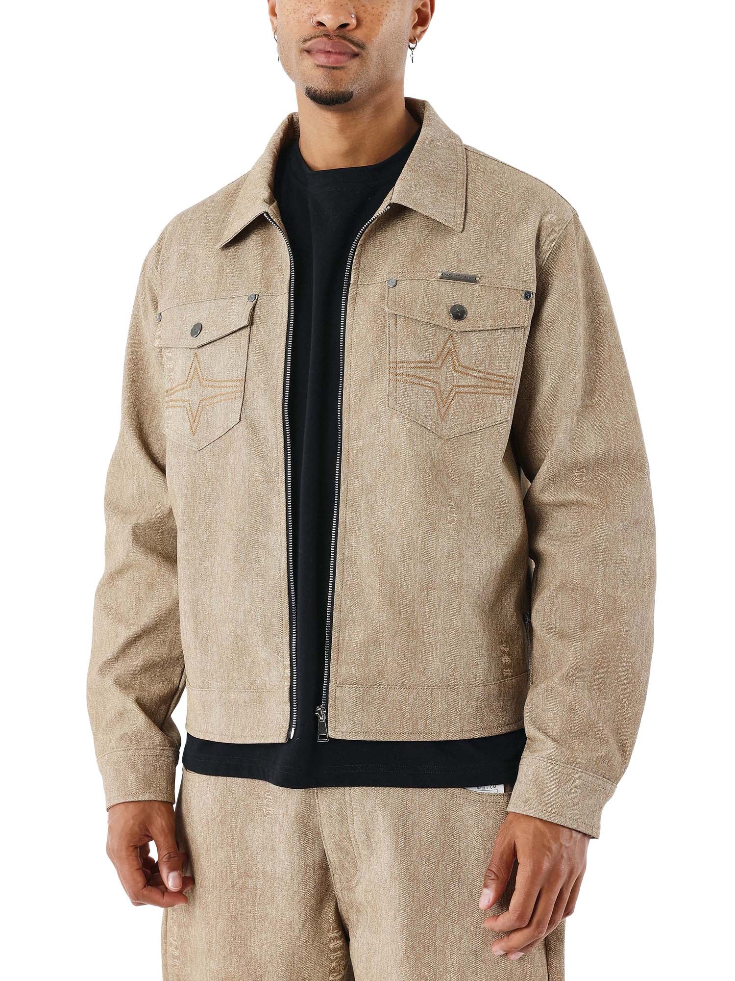 Project X Paris Giacca Cuir Beige