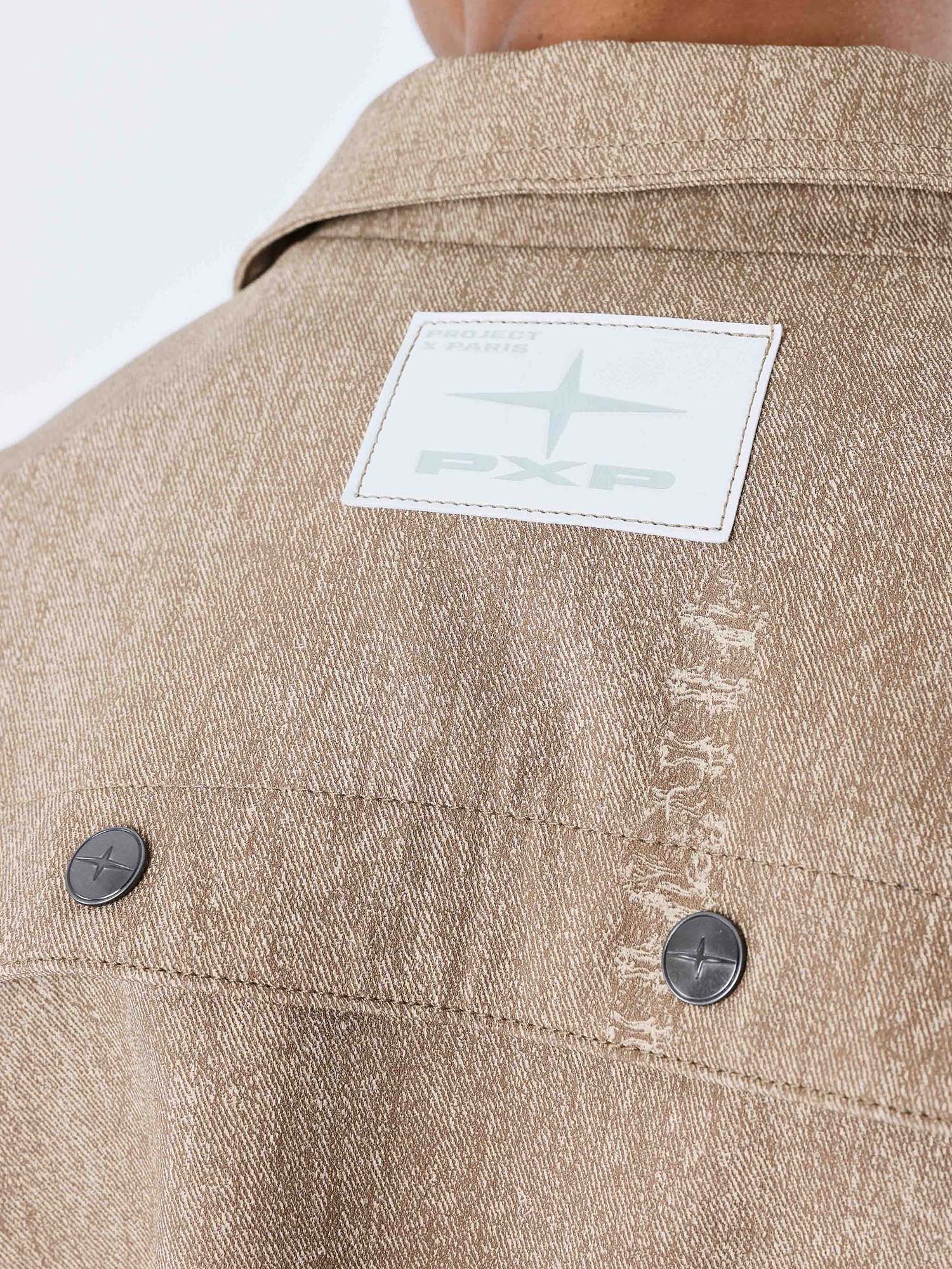 Project X Paris Giacca Cuir Beige