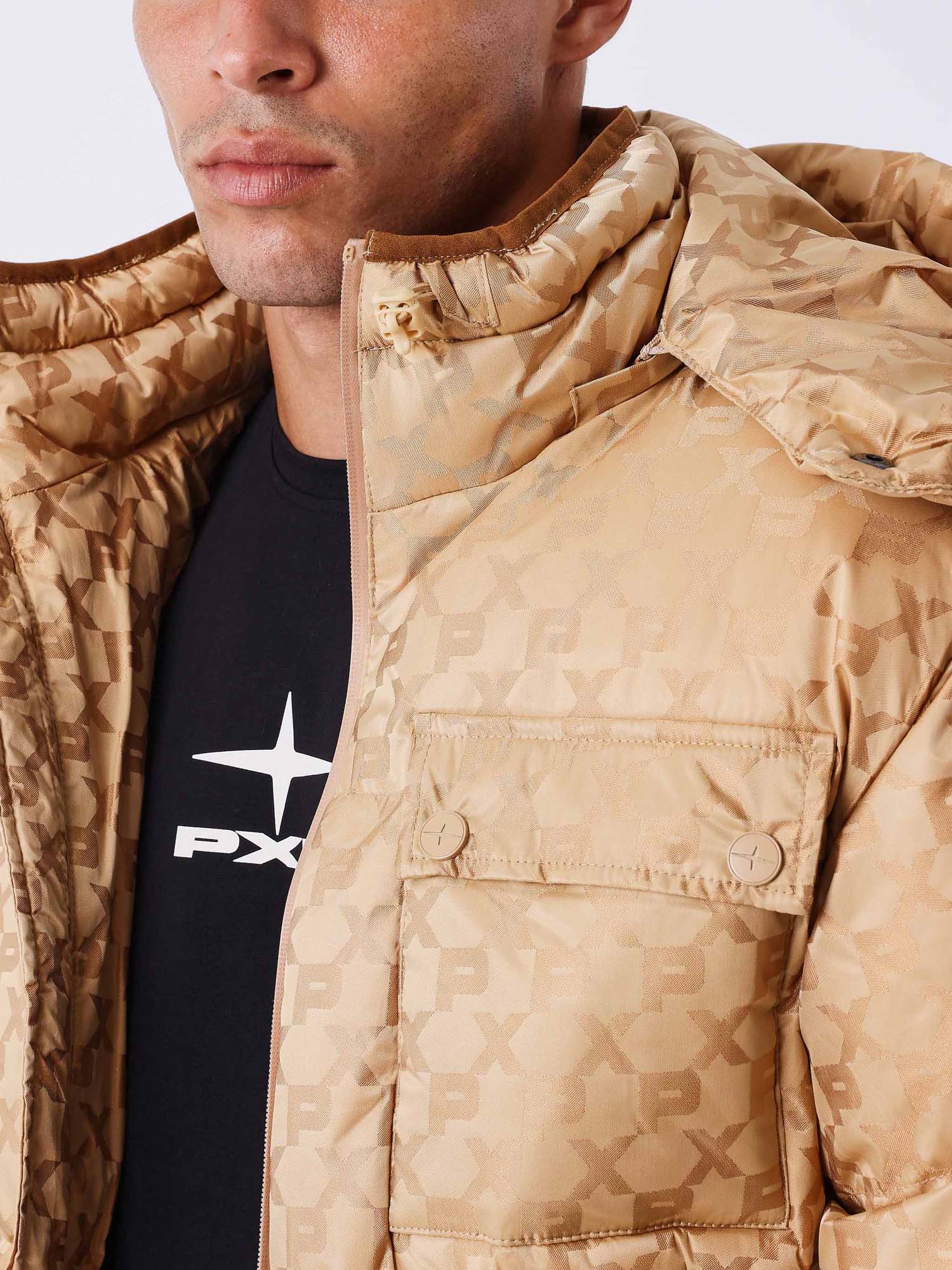Project X Paris Piumino monogram PXP Beige