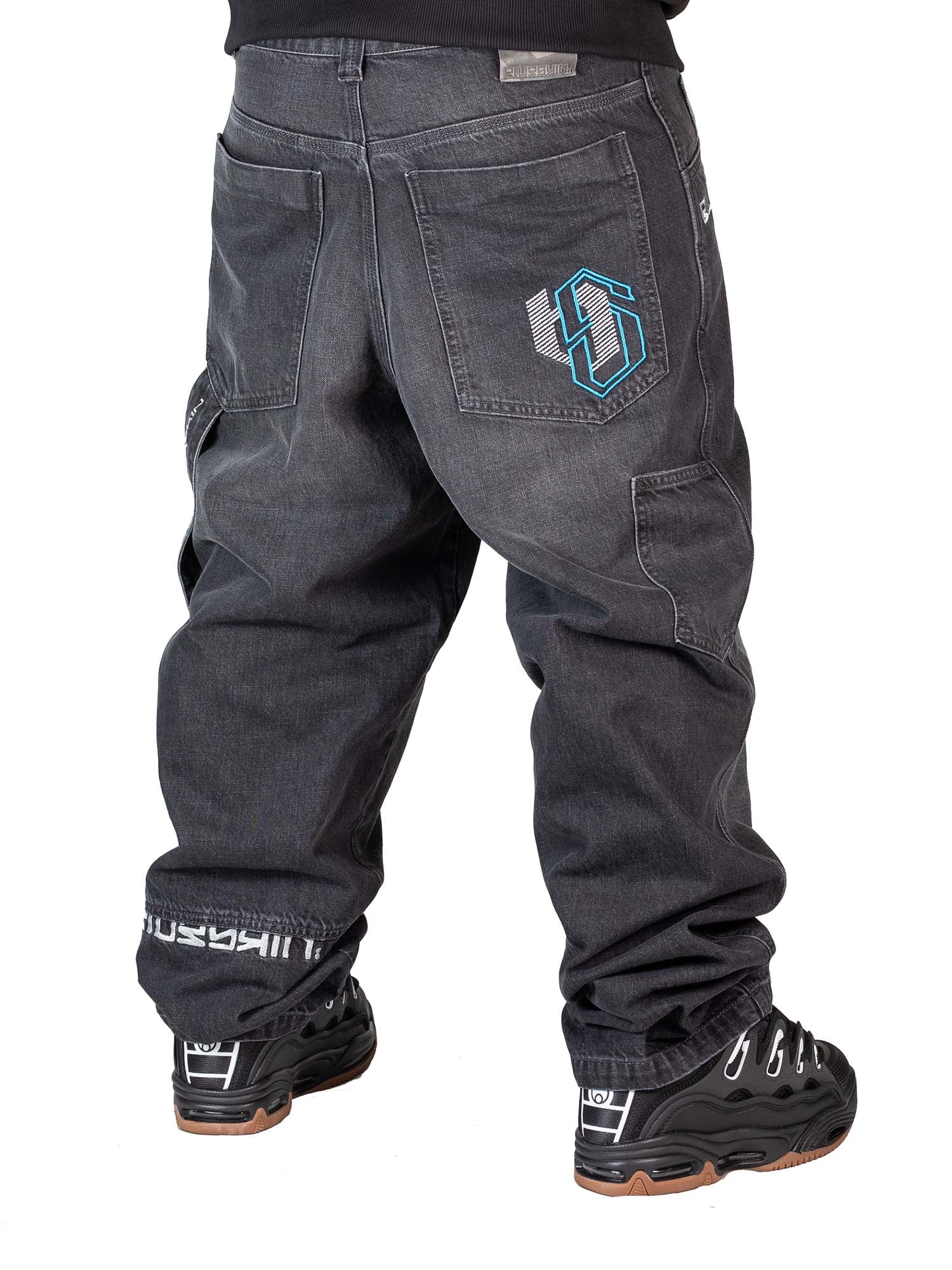 Blueskin Jeans skate rap baggy pants Secret Pocket hip hop Prezzo