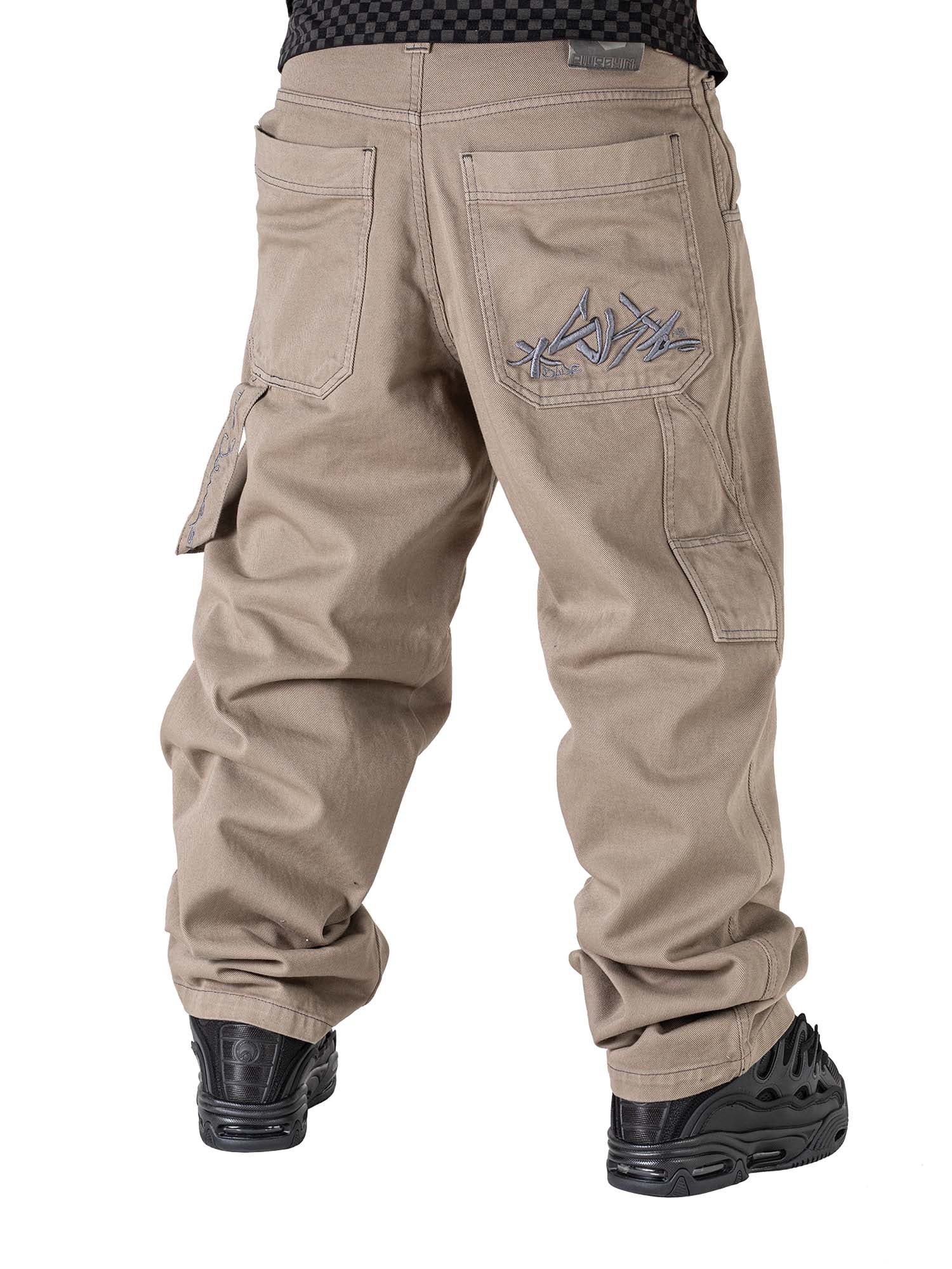 Blueskin Jeans skate rap baggy hip hop Beige