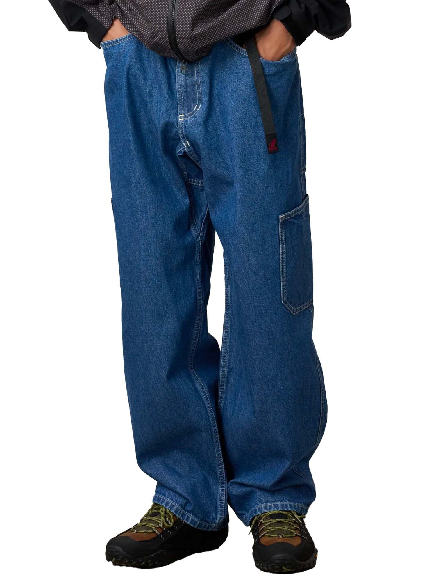 Gramicci Jeans Rock Slide Denim Pant Blu