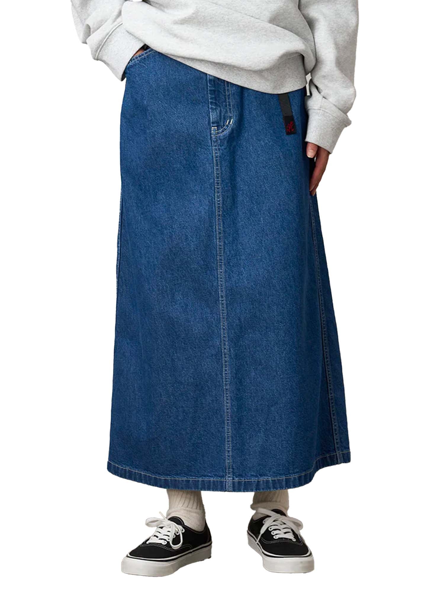 Gramicci Sutter Denim Skirt Blu