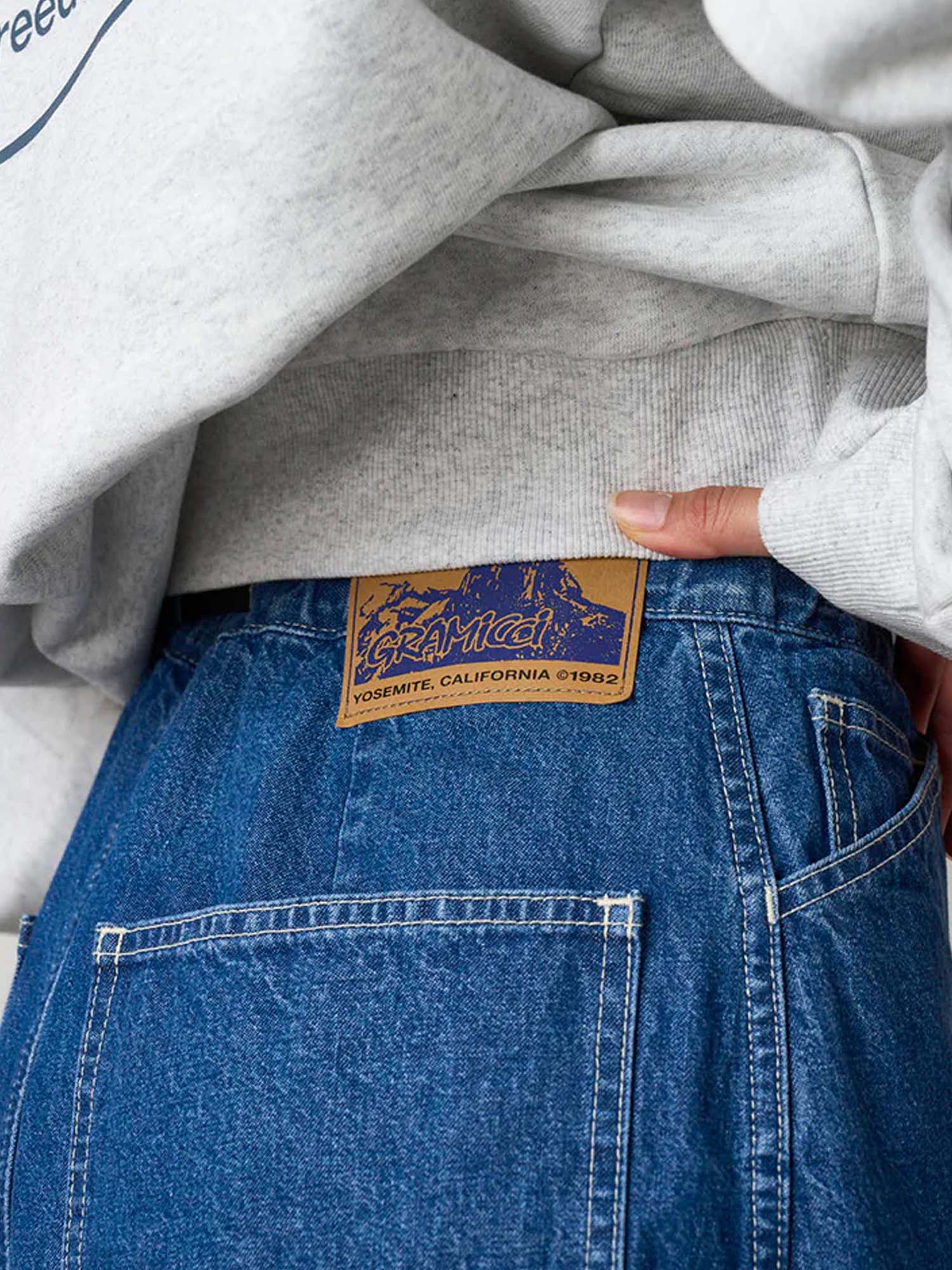 Gramicci Sutter Denim Skirt Blu