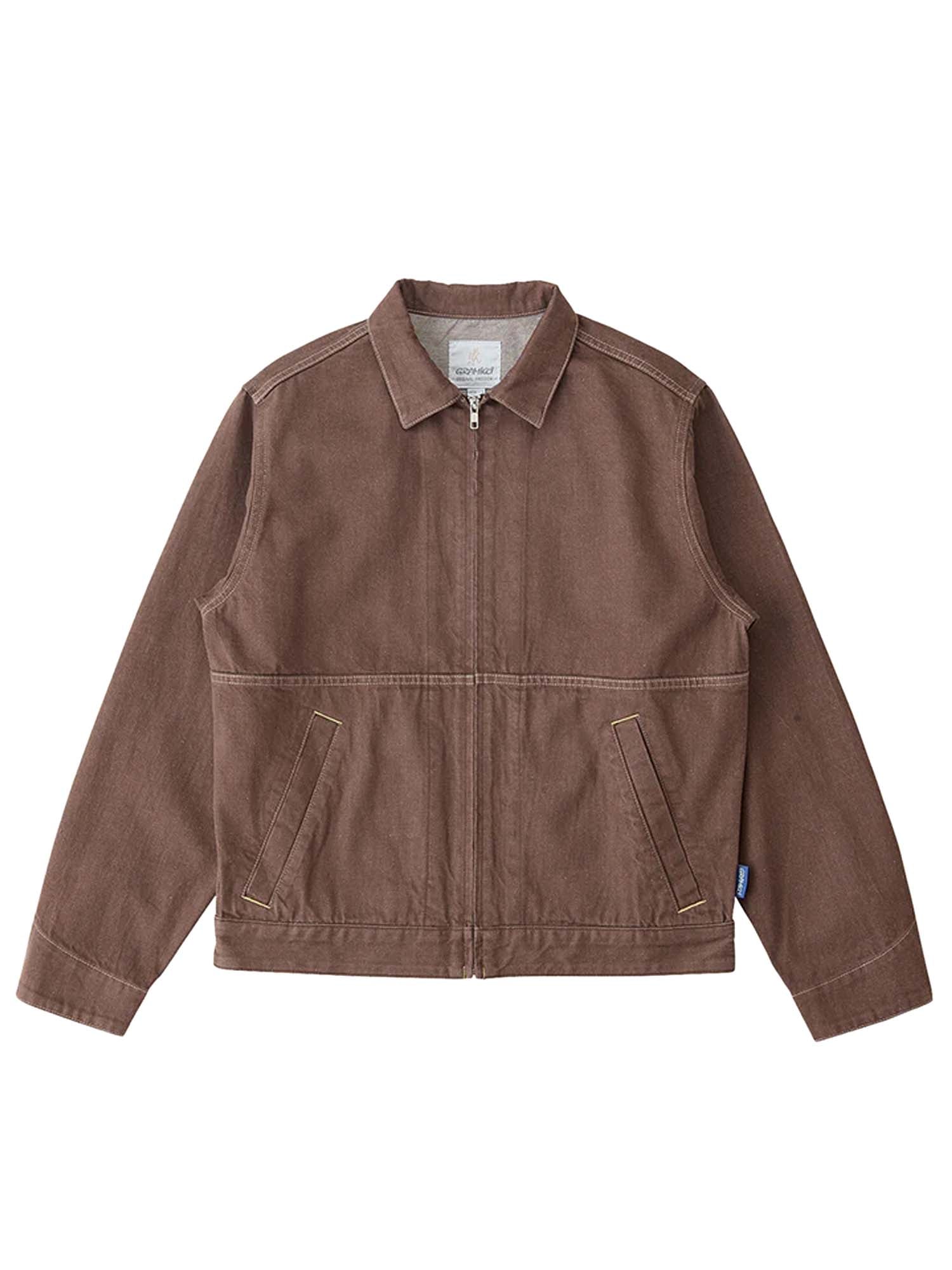 Veste en jean flammé japonais