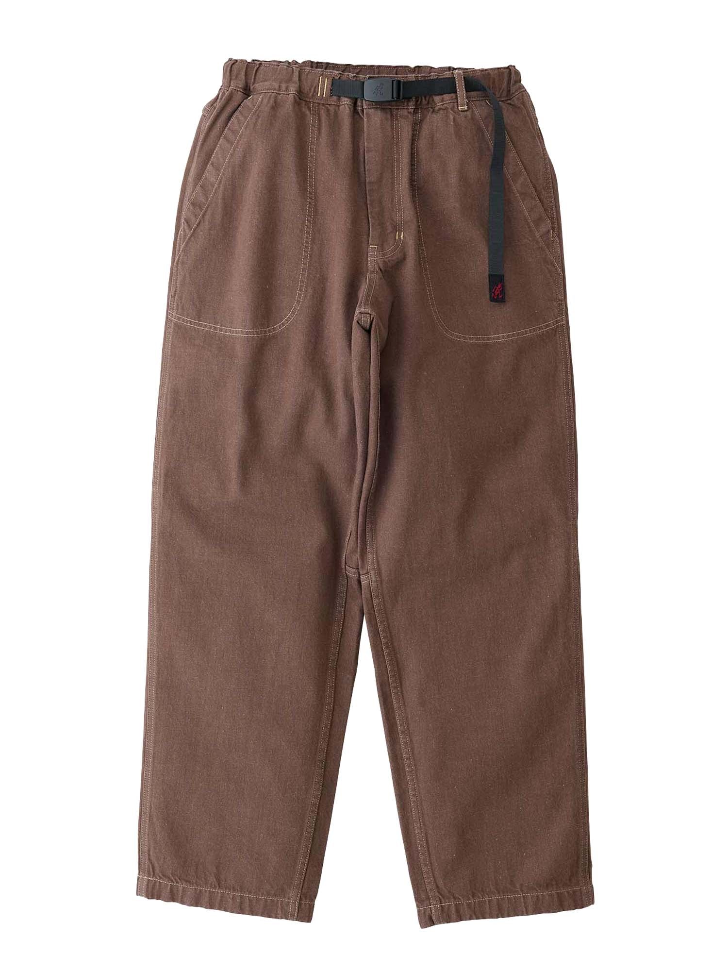 Gramicci Jeans Japanese Slub Denim Marrone