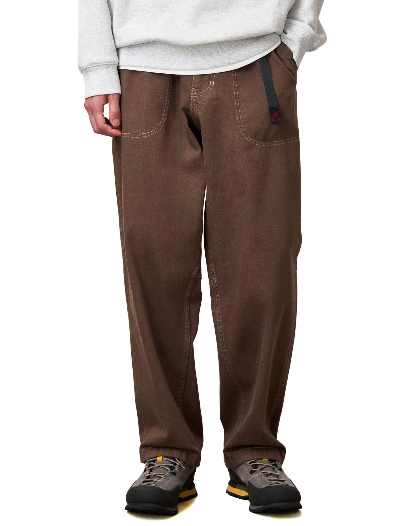 Gramicci Jeans Japanese Slub Denim Marrone