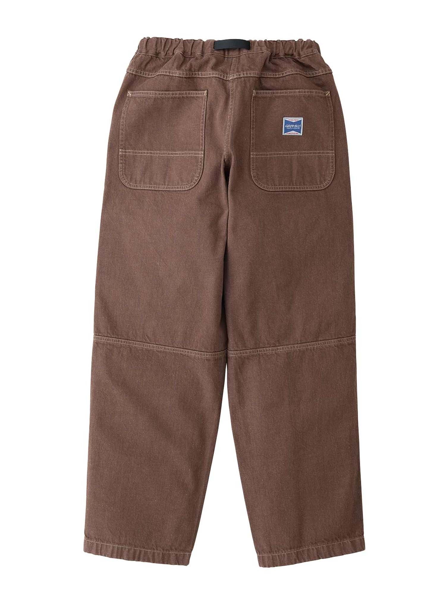 Gramicci Jeans Japanese Slub Denim Marrone