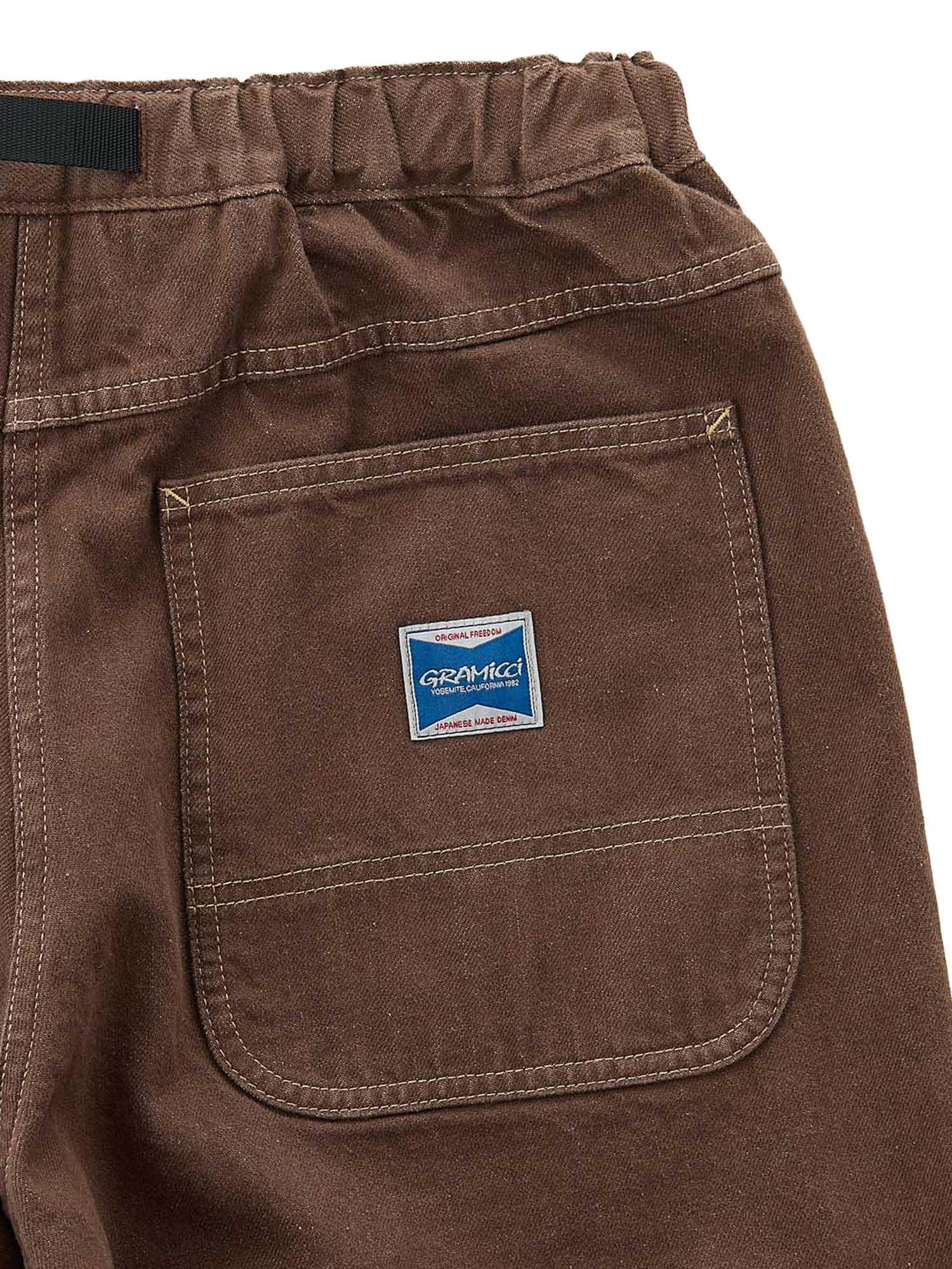 Gramicci Jeans Japanese Slub Denim Marrone