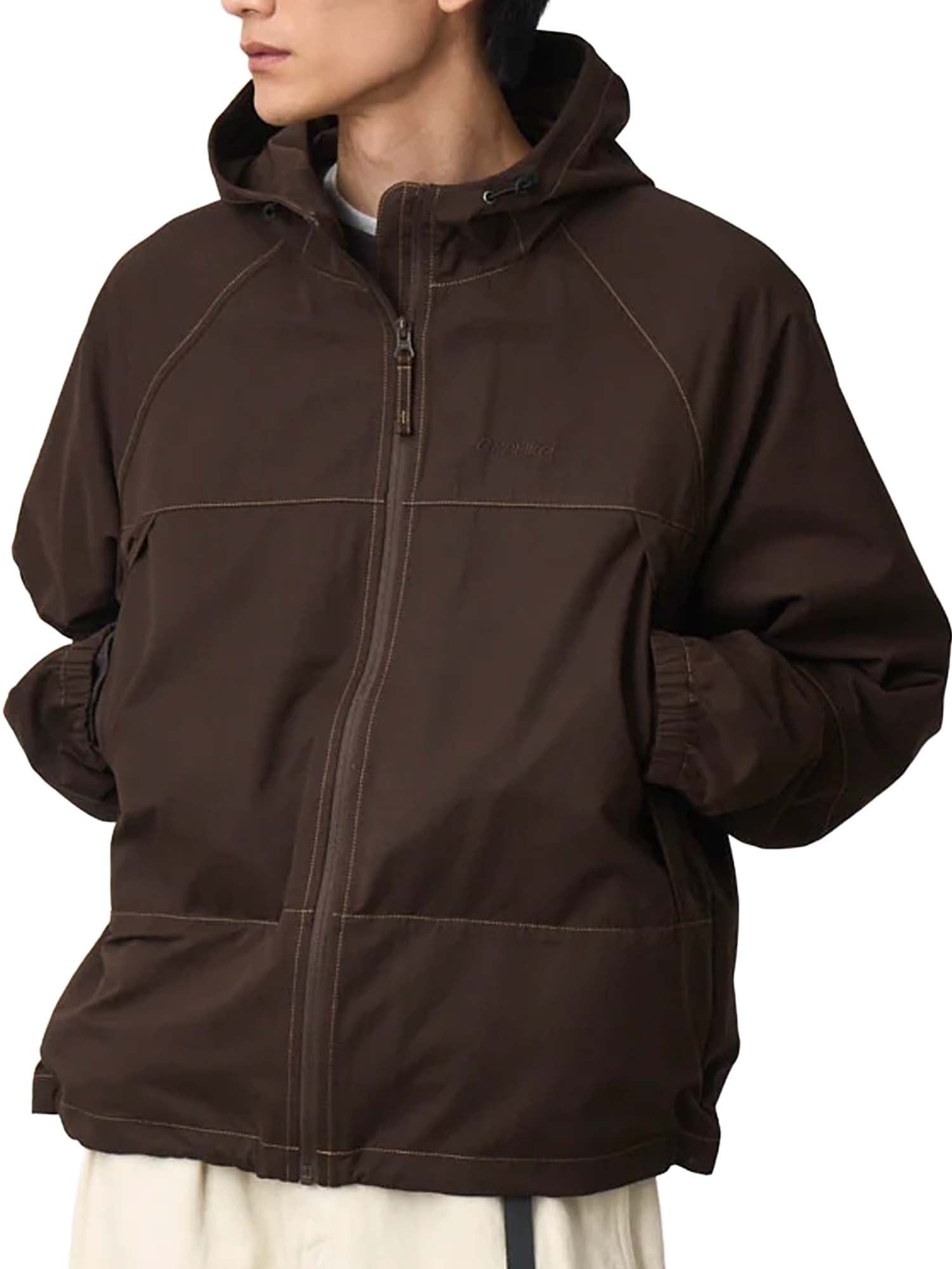 Gramicci Giacca con cappuccio Gramicci Salem Marrone