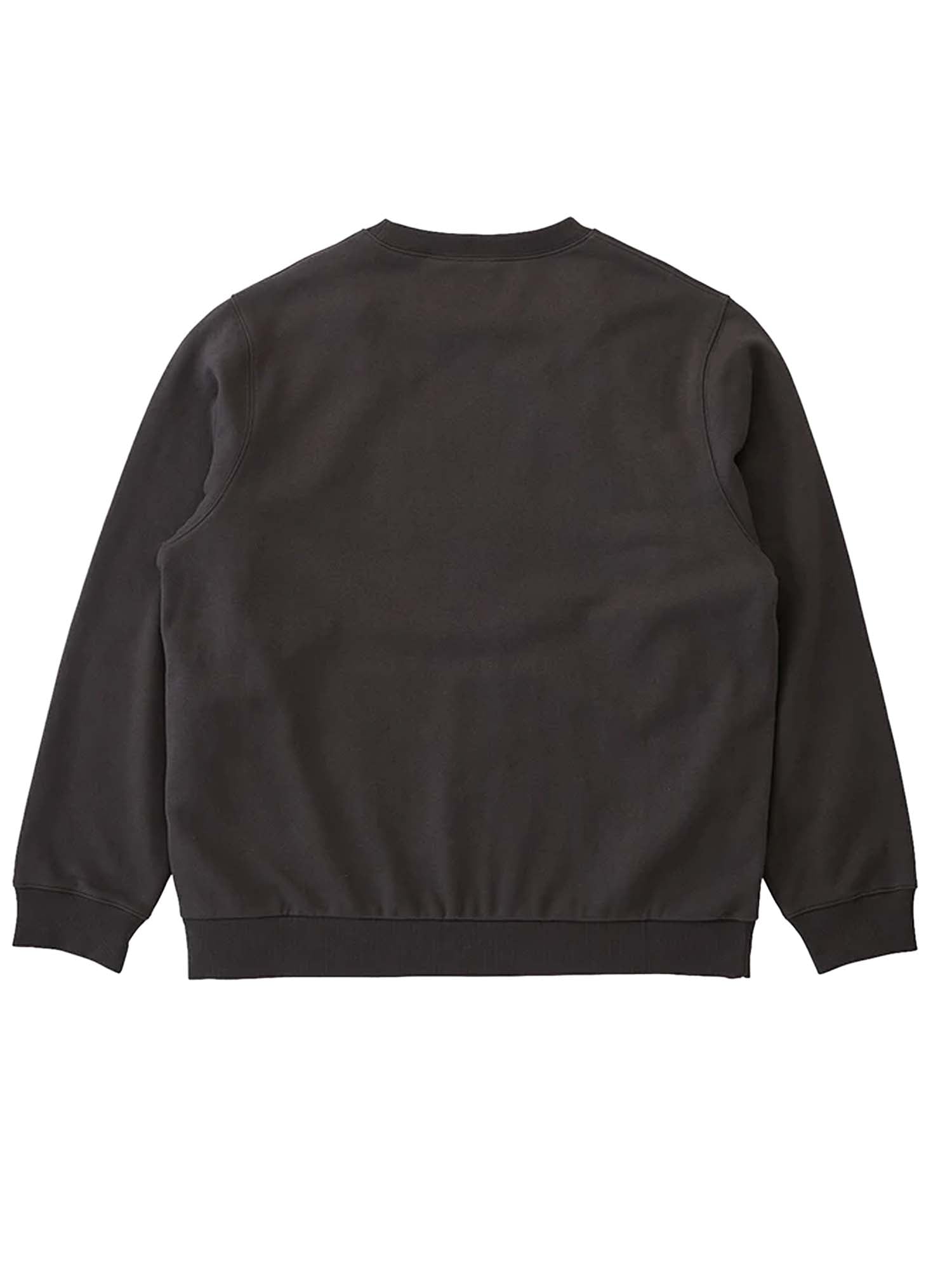 Gramicci Felpa One Point Crew Marrone