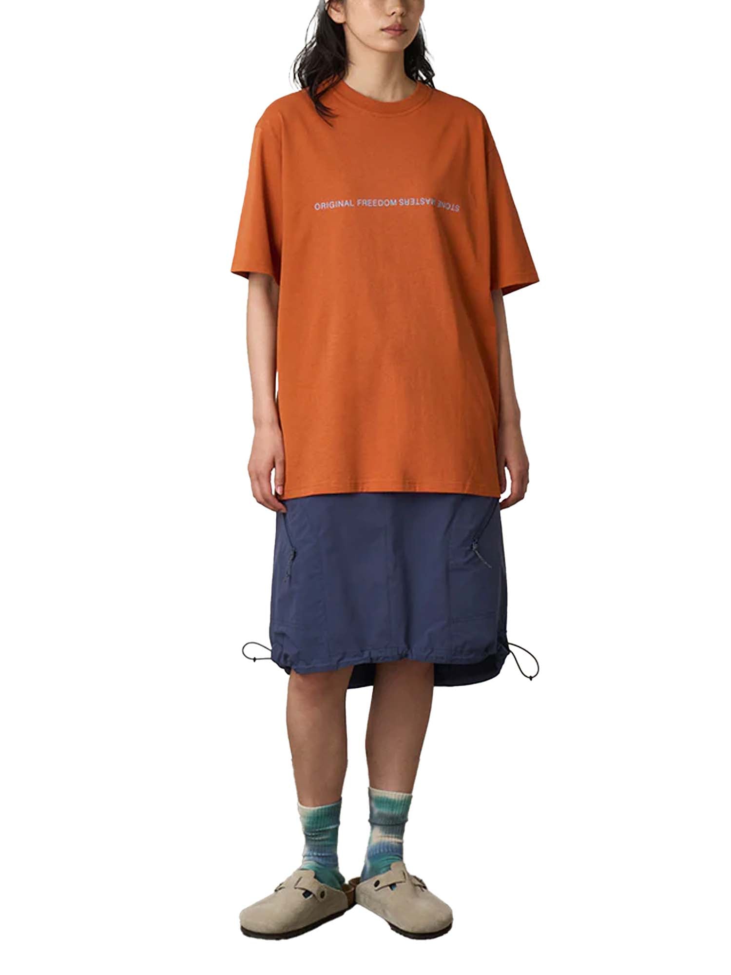 Gramicci T-Shirt Stonemasters Arancione