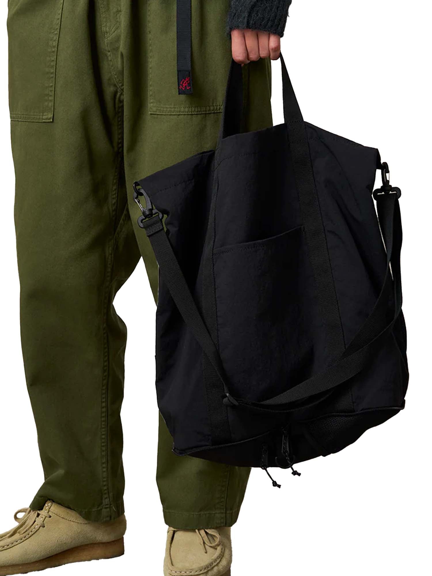 Gramicci Nylon Packable Tote Nero